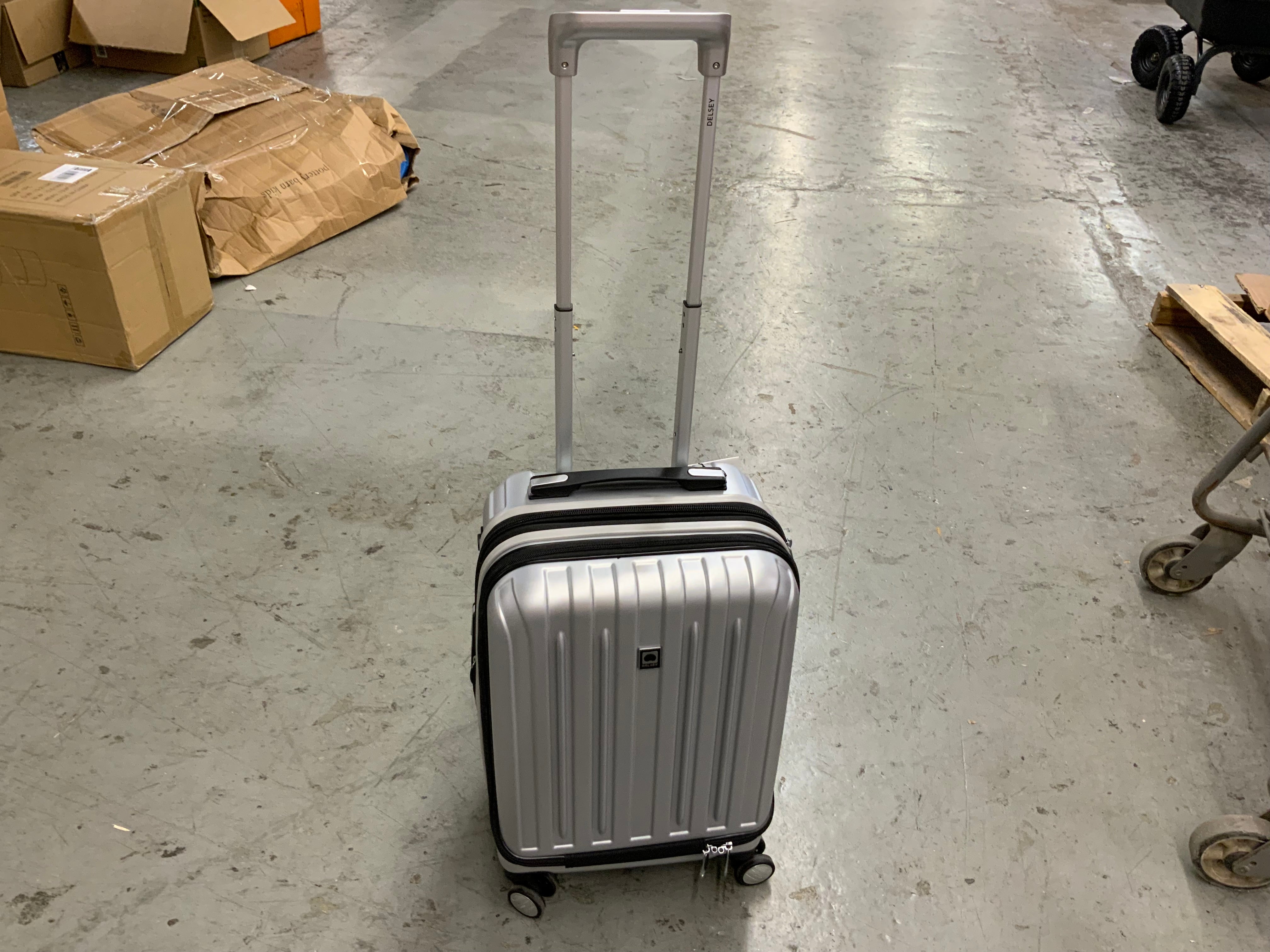 DELSEY Paris Titanium Hardside Expandable Luggage with Spinner Wheels