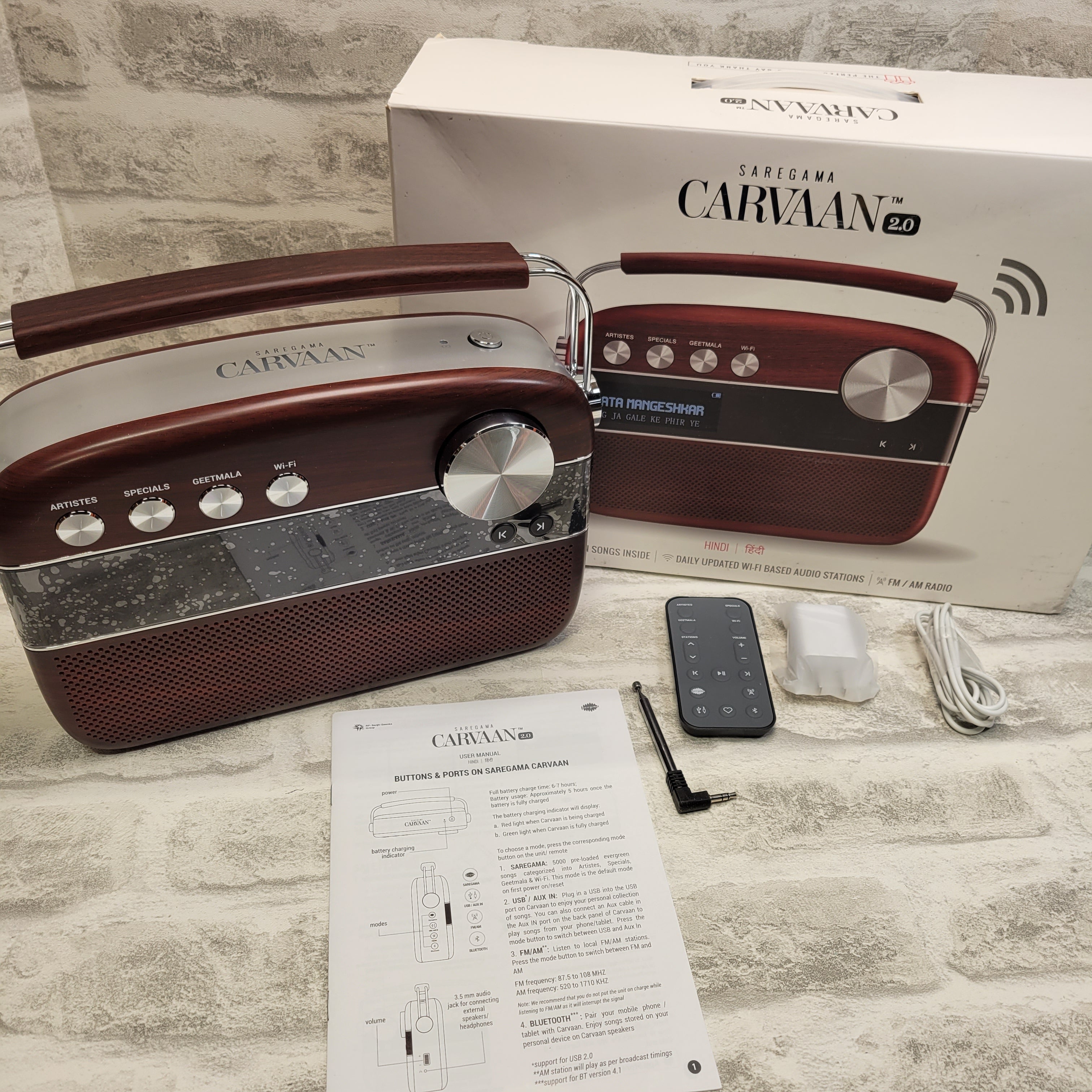 **Hindi** SAREGAMA Carvaan SC01 Portable Digital Music Player (7567278473454)