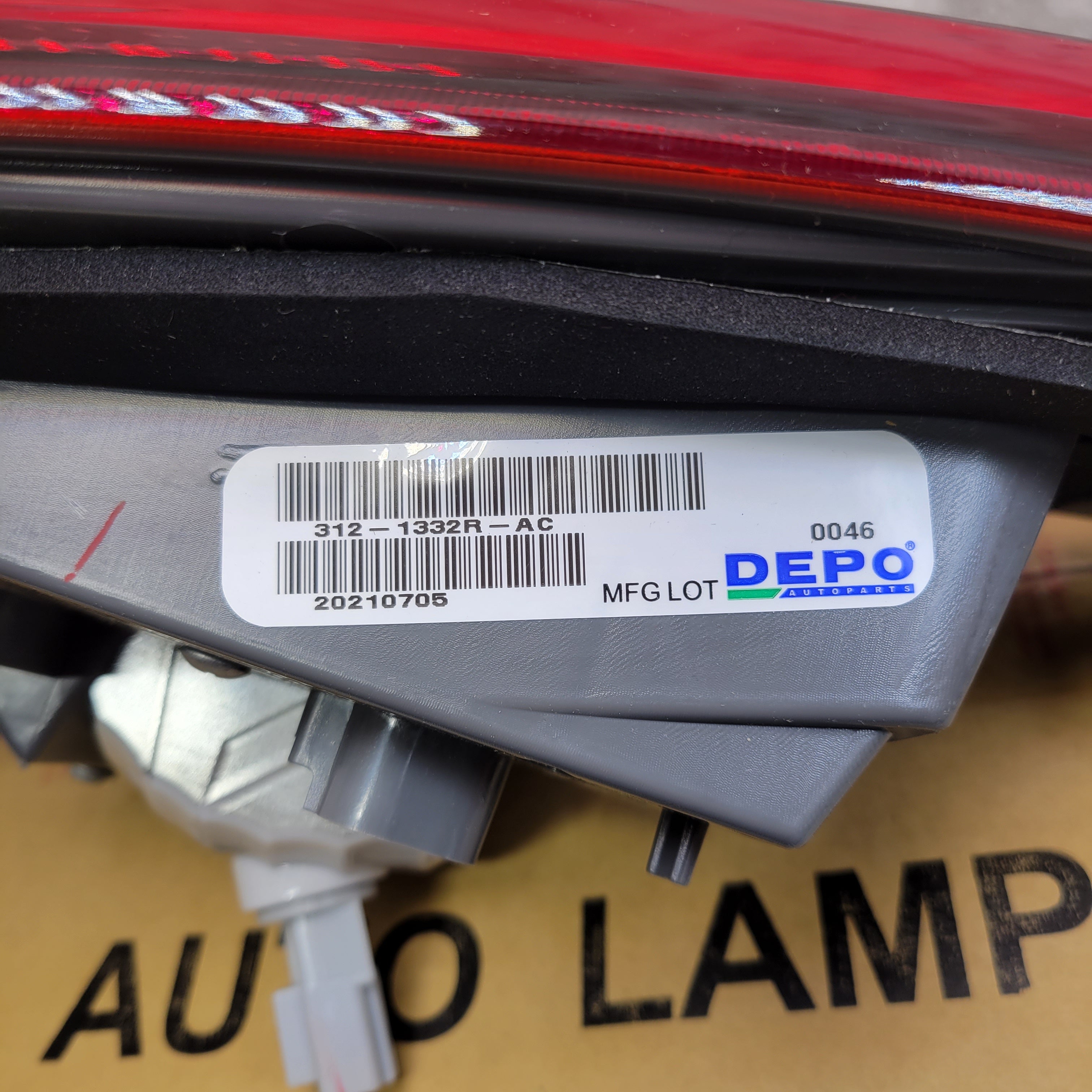 Depo 3121332RAC - Passenger Side Inner Replacement Tail Light (7567343943918)