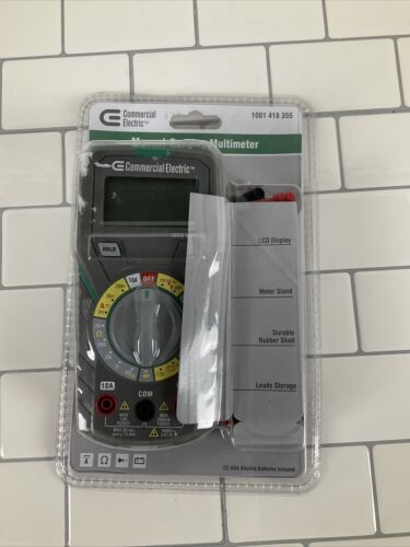 Commercial Electric CE Manual Ranging Multimeter (6922786734263)