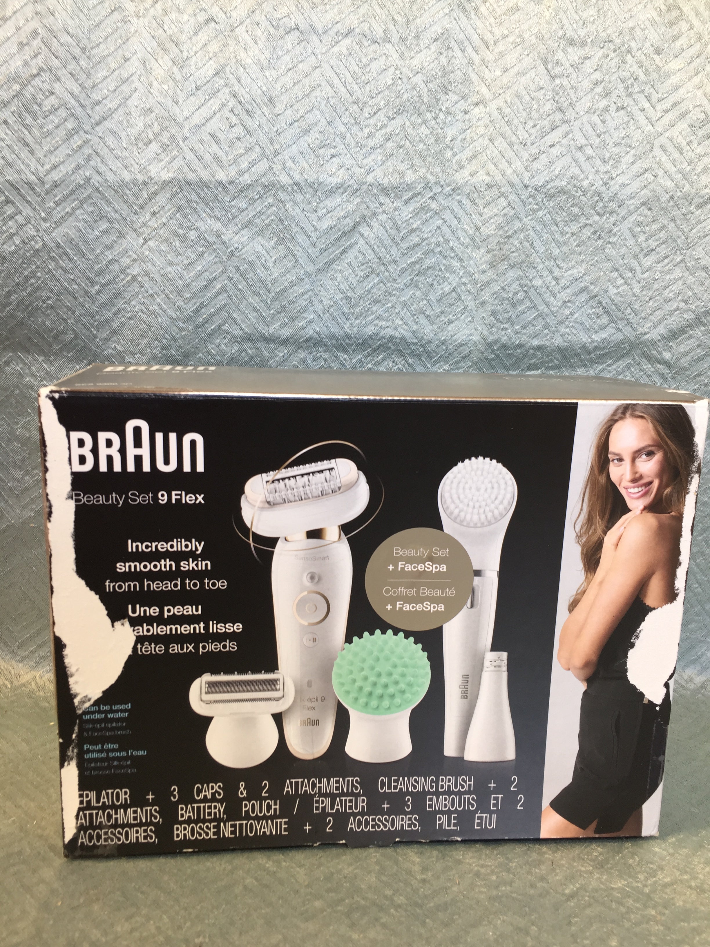 Braun Epilator Silk-épil 9 Flex 9-300 Beauty & Hair Removal Set for Women (7611357692142)