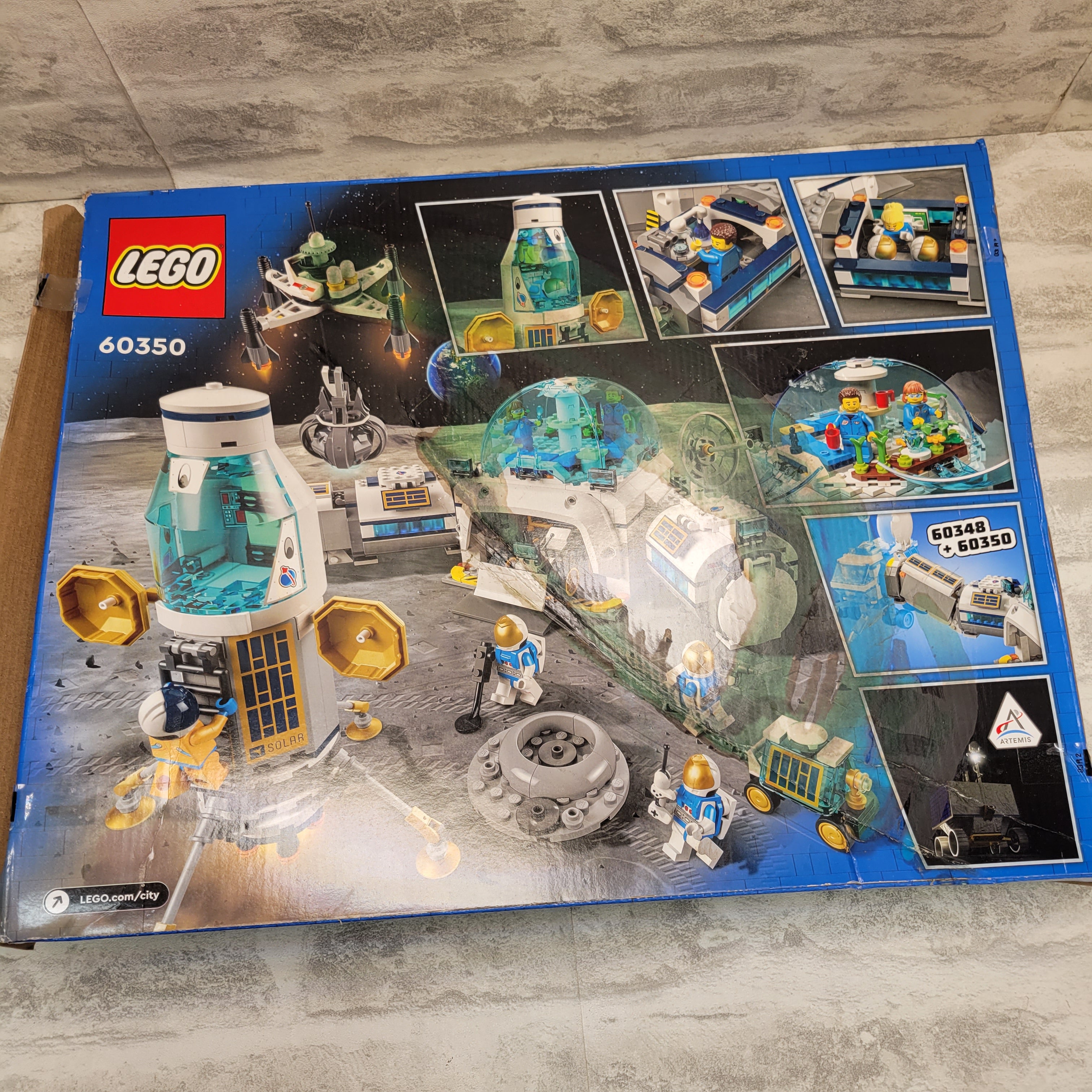 LEGO City 60350 Lunar Research Base *READ DESCRIPTION* (7922247991534)