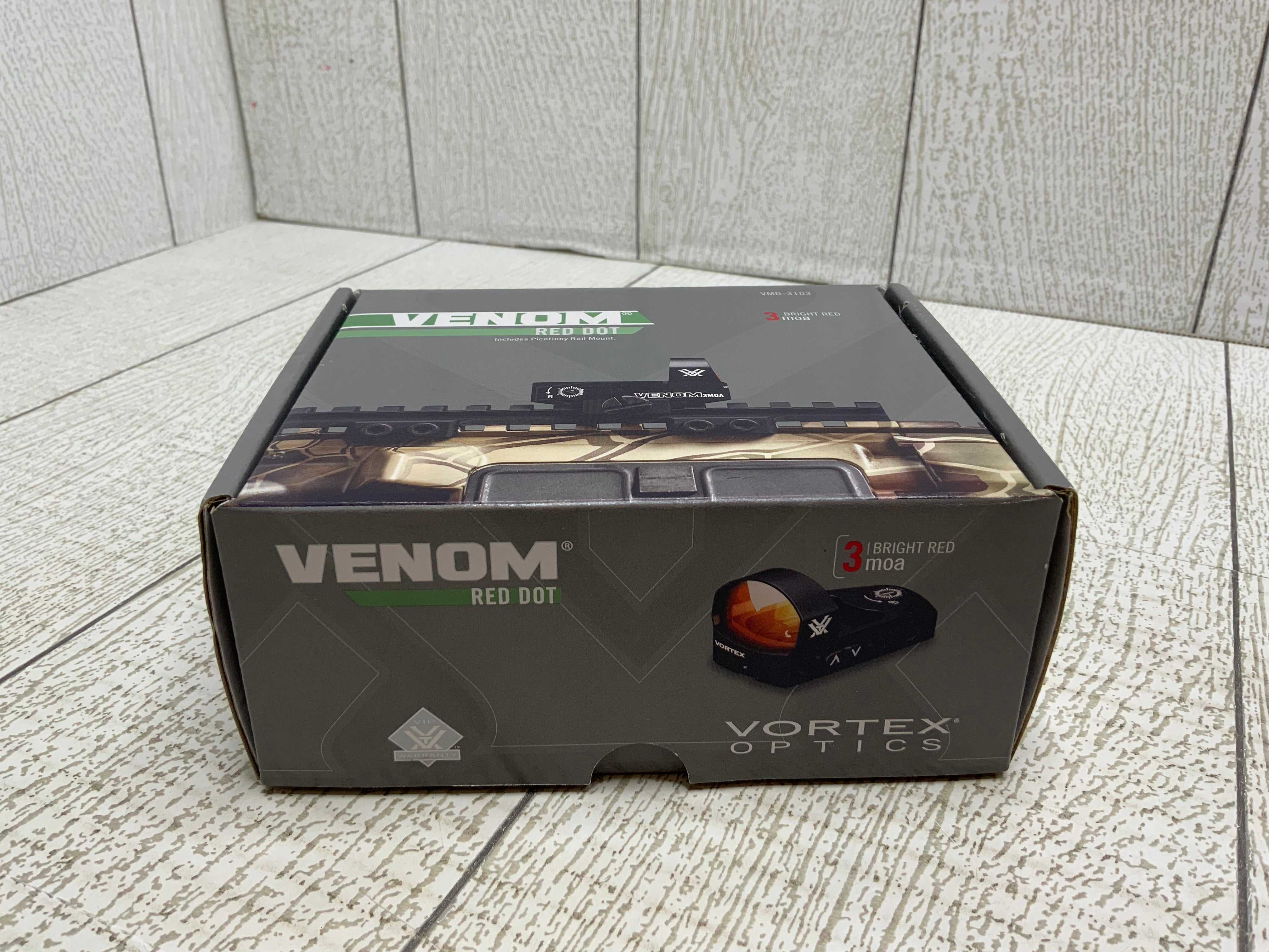 Vortex Optics Venom Red Dot Sights 3 Bright Red MOA (VMD-3103) (8045323747566)