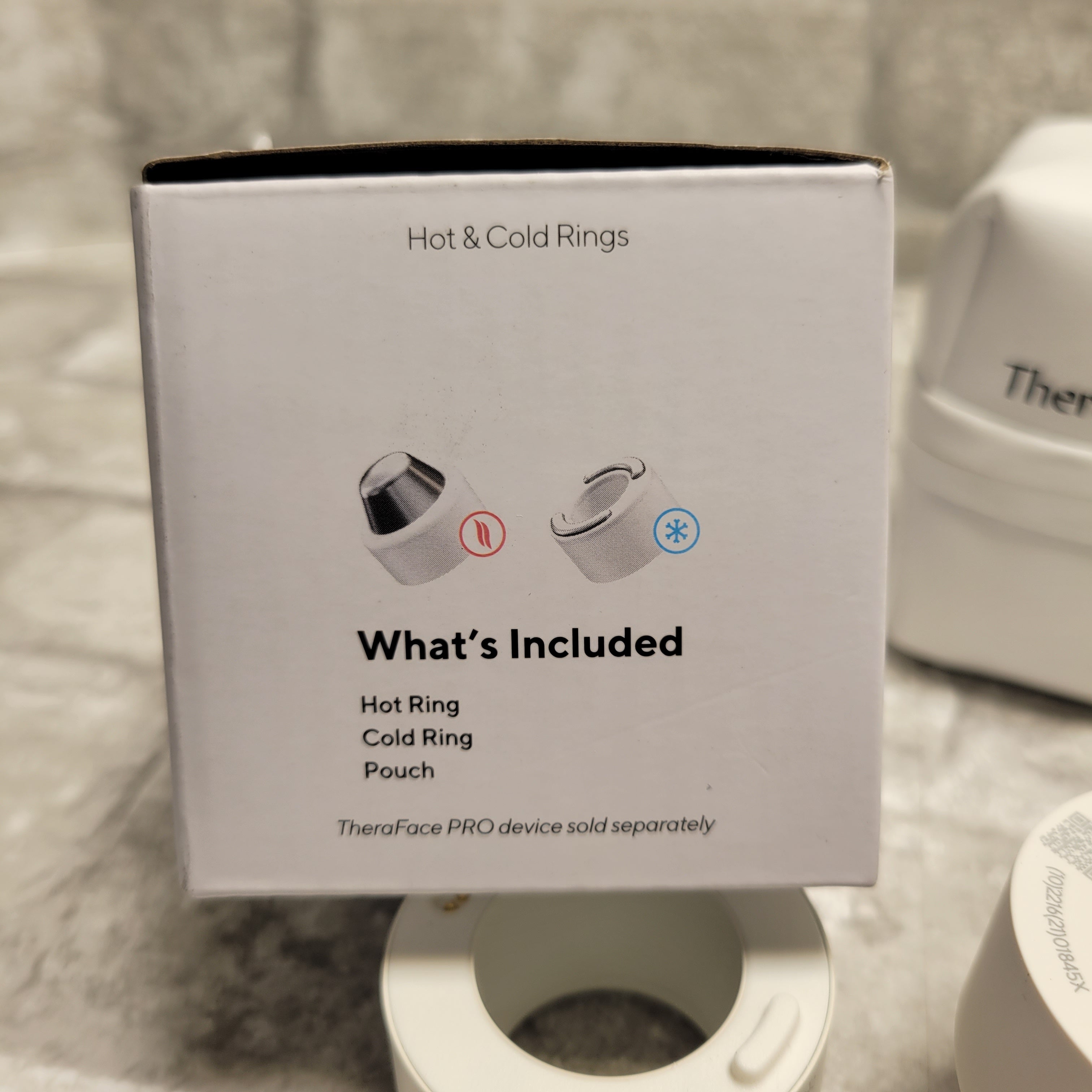 Therabody - TheraFace Hot & Cold Rings - White (8017096573166)