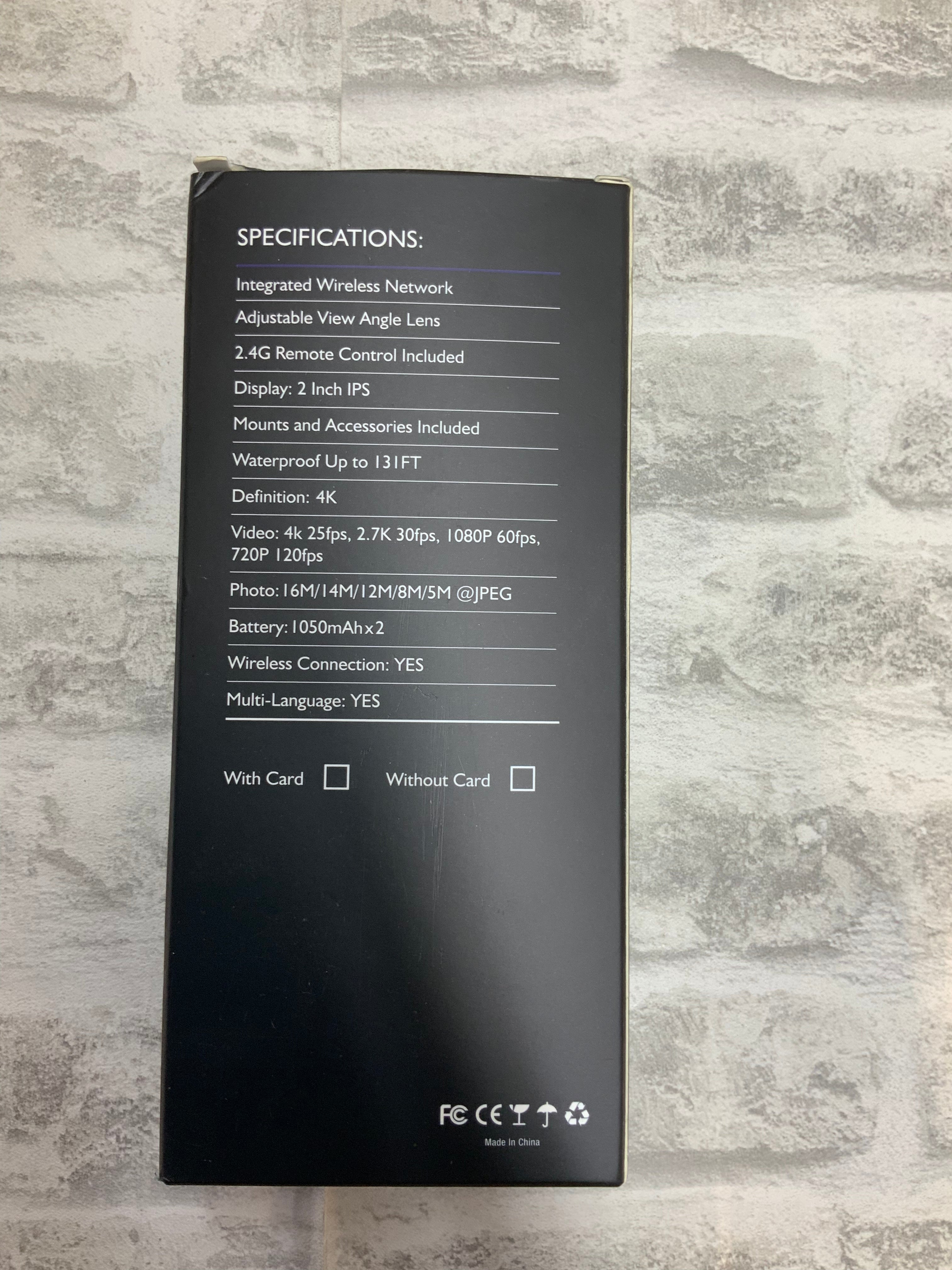 AKASO EK7000 Pro 4K Action Camera (7546463650030)