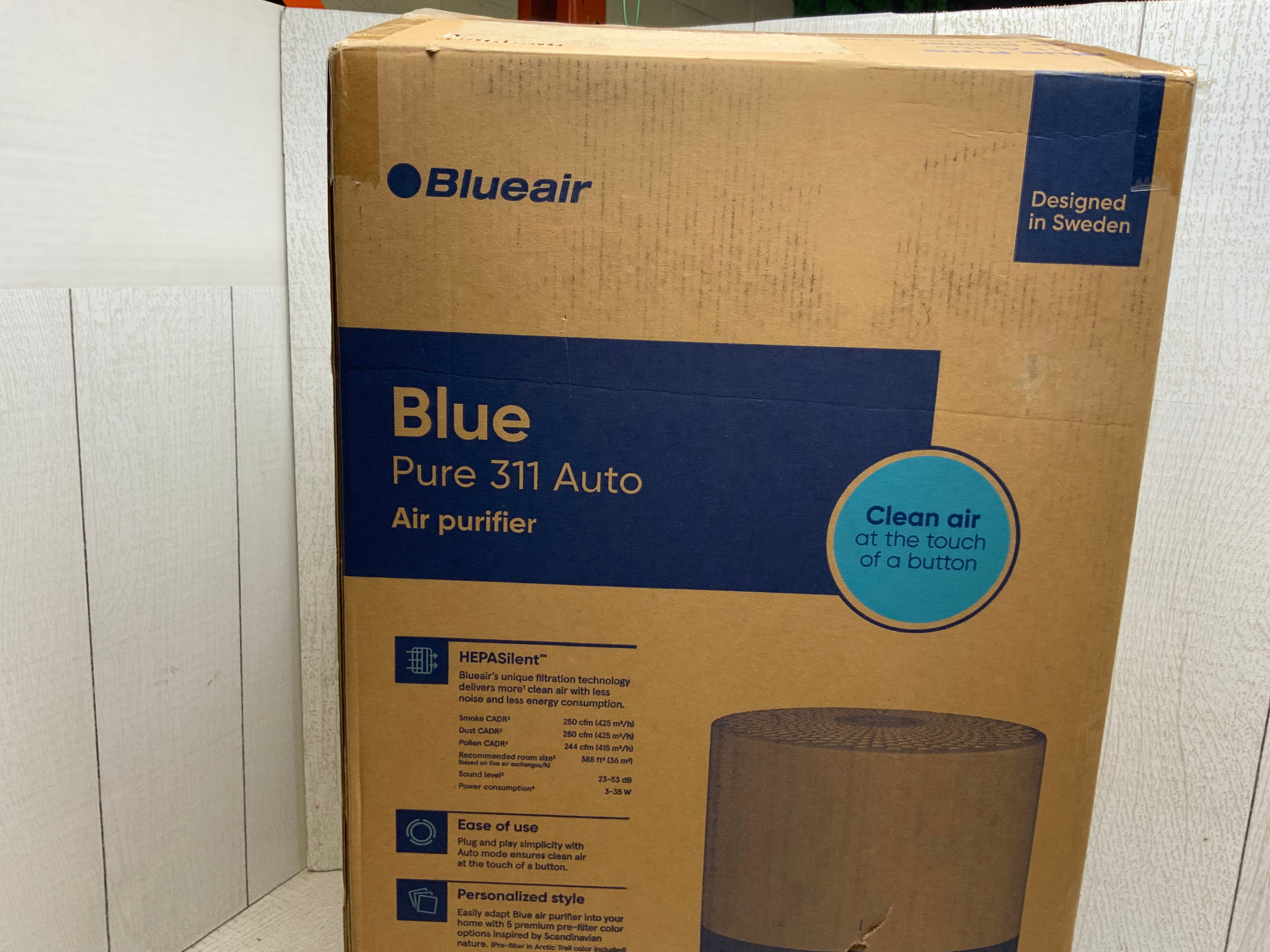 BLUEAIR Bedroom Air Purifier, Medium Room, Blue 311 Auto (8064479133934)