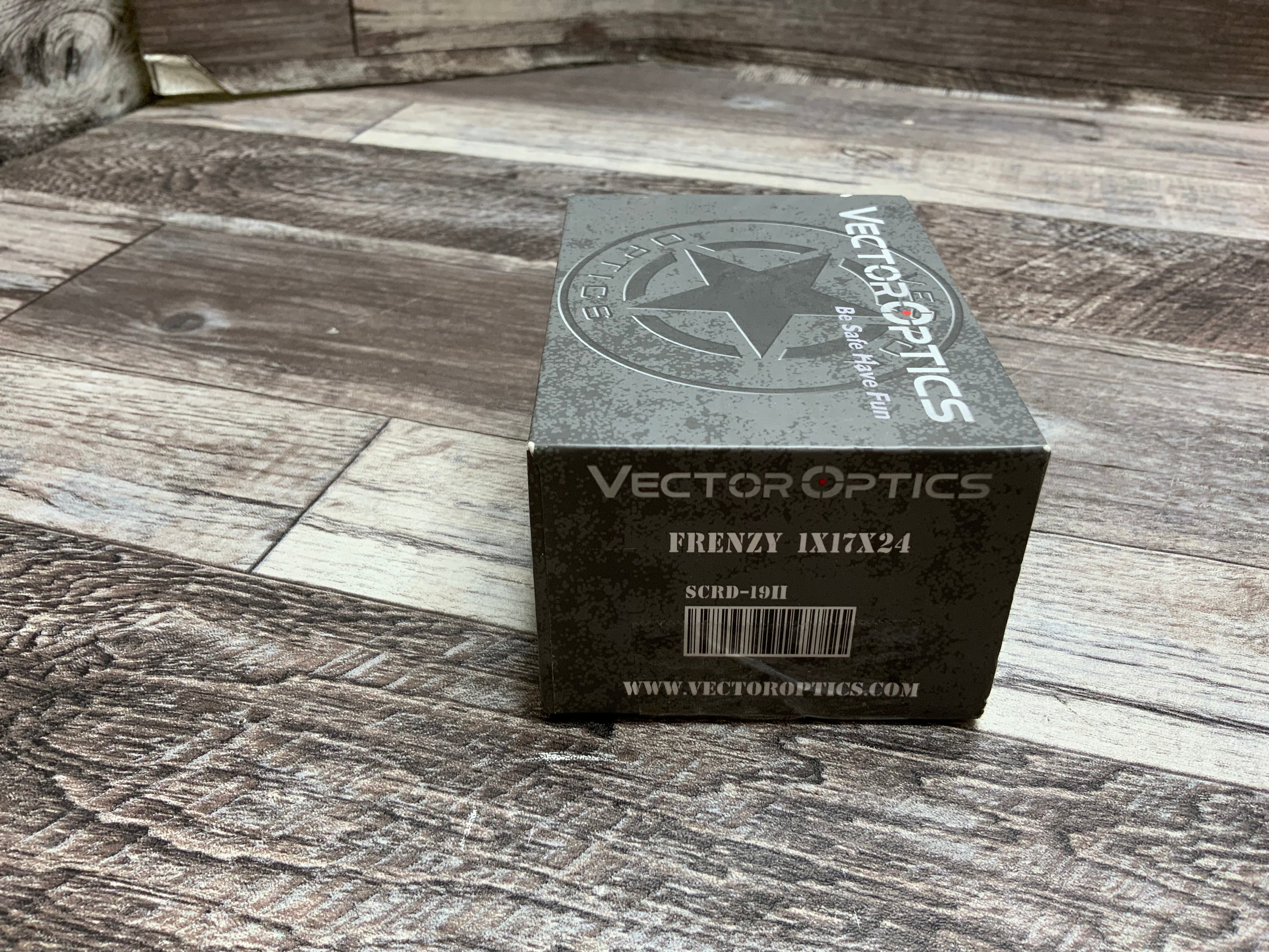 Vector Optics Frenzy 1x17x24mm Tactical Red Illuminated Dot Sight (8097241858286)