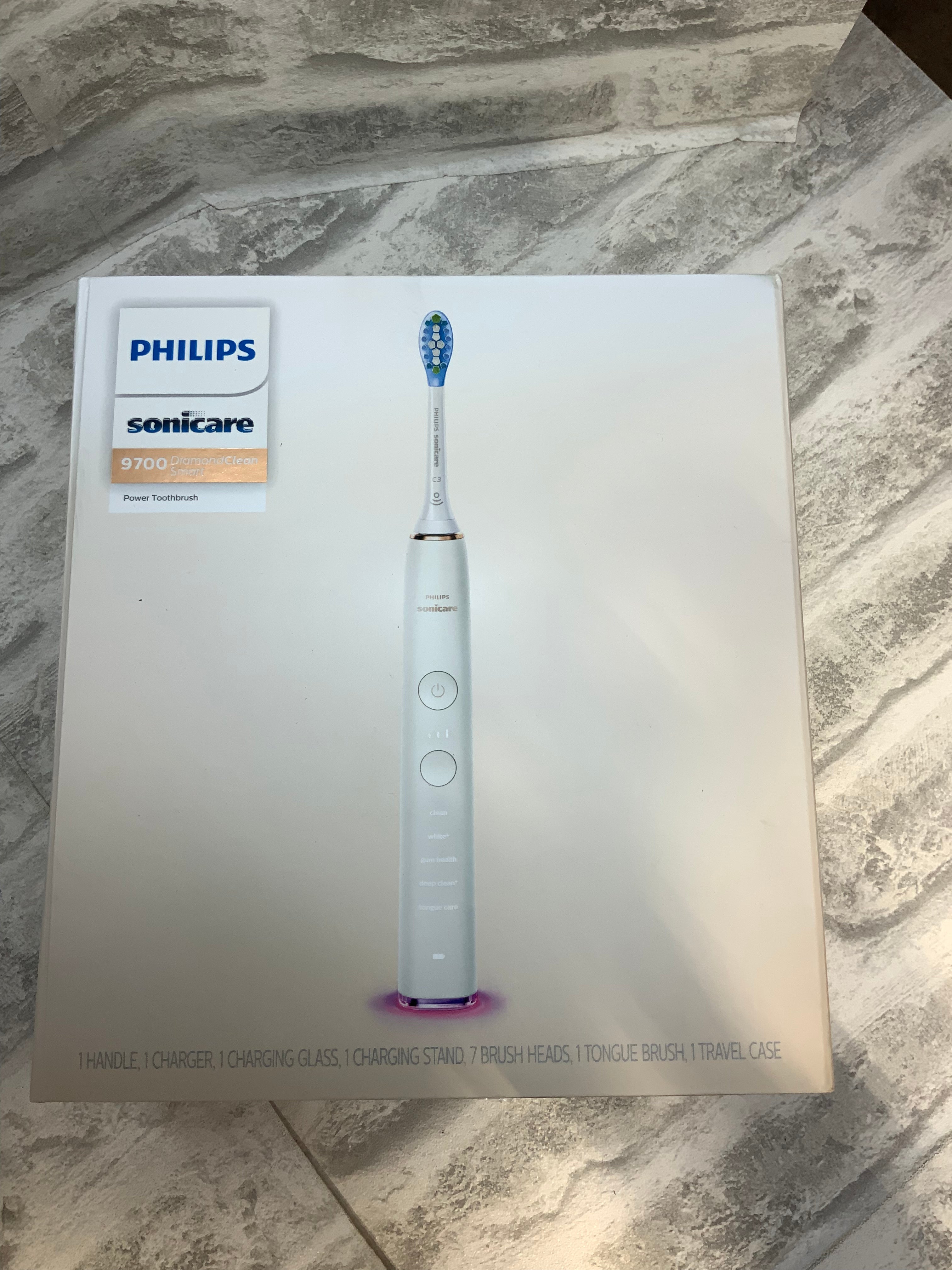 Philips Sonicare DiamondClean Smart 9700 Rechargeable Electric Power Toothbrush (7588089168110)