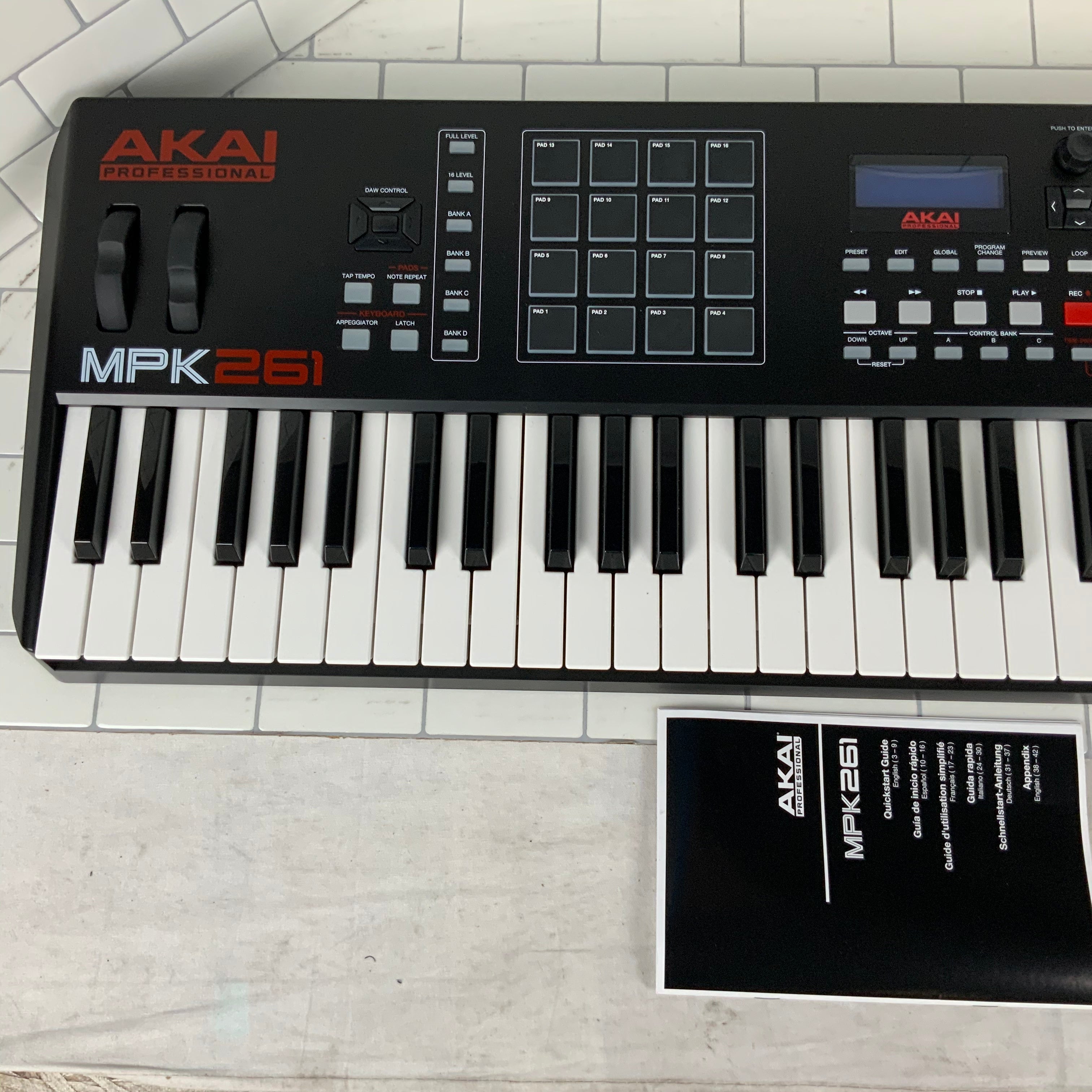 AKAI Professional MPK261 - USB MIDI Keyboard - 61 Keys (7010831466679)