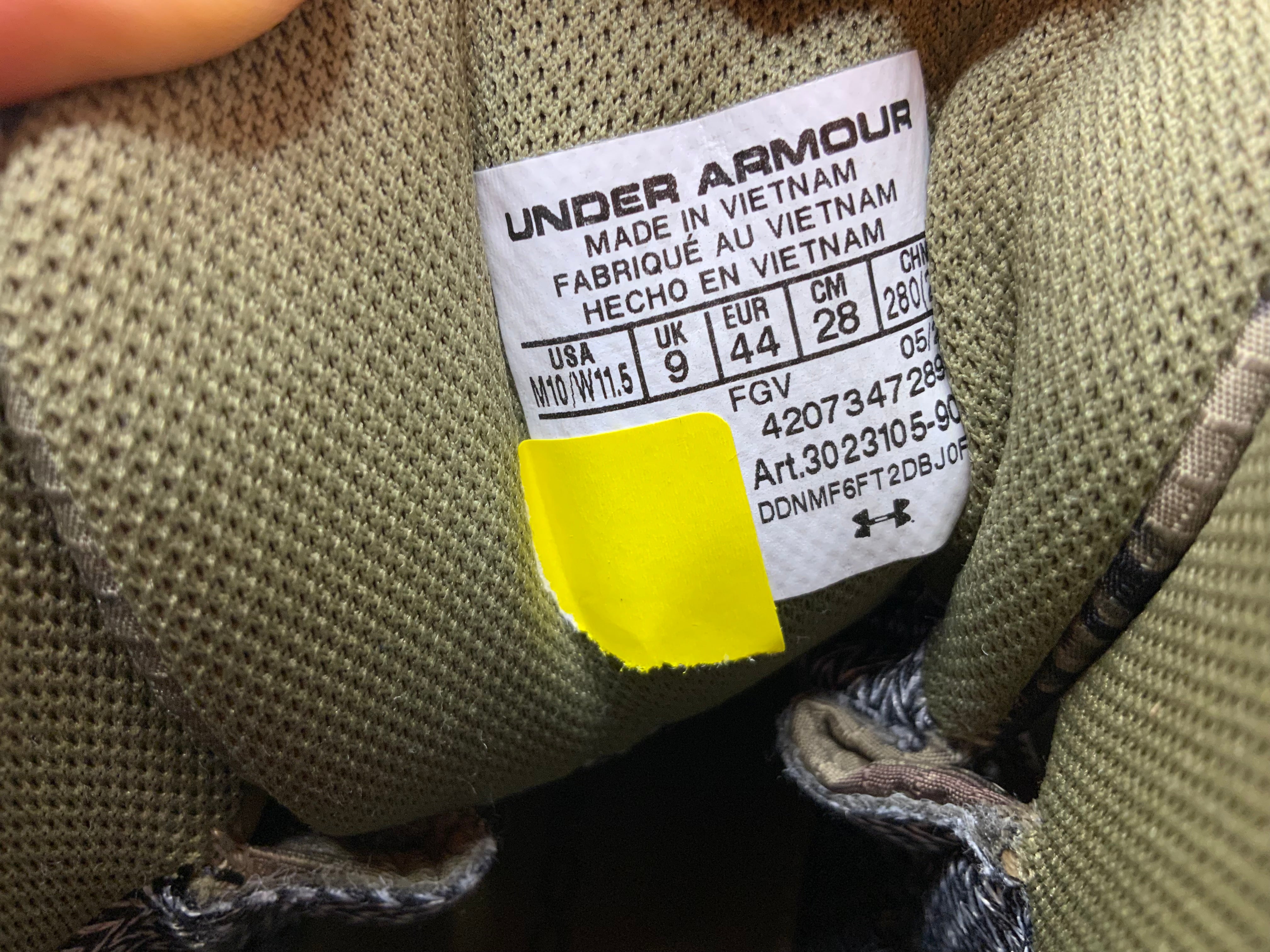 Under Armour Unisex-Adult HOVR Dawn Wp Hiking Boot **Size 10** (7997644210414)