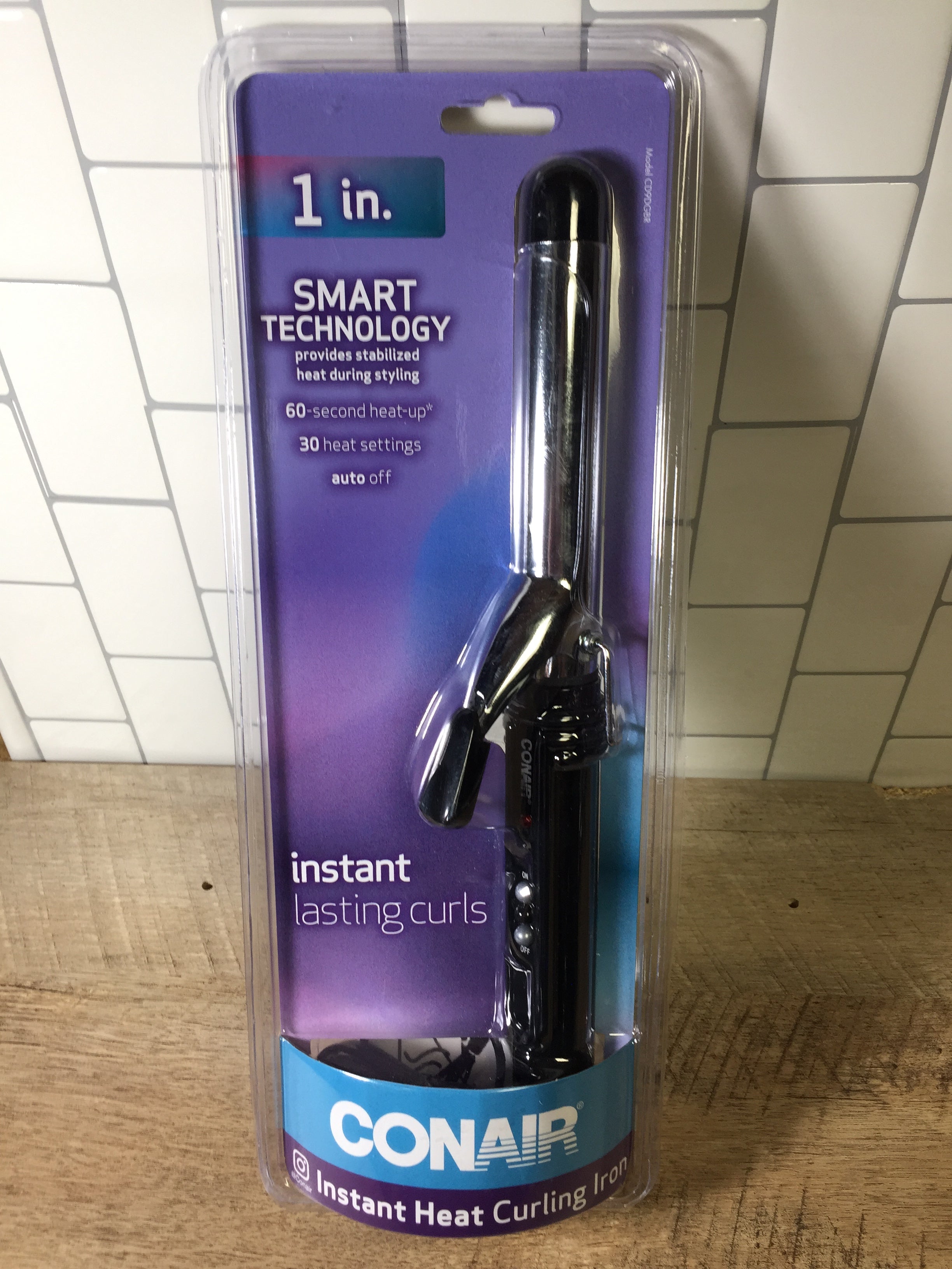 1 Inch Conair Instant Heat Curling Iron | Smart Technology (6930483577015)