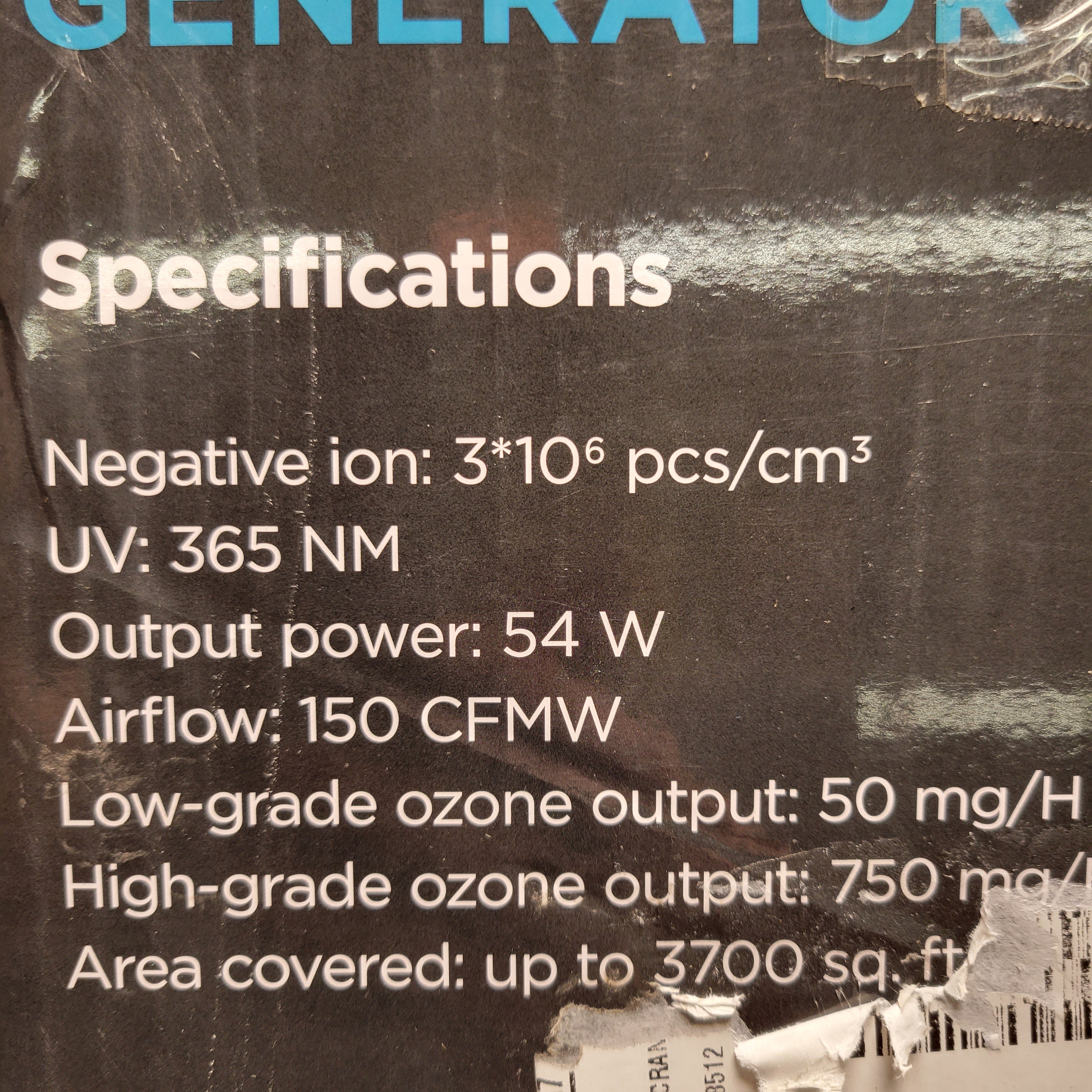 Ivation Hepa Air Purifier & Ozone Generator Machine (8072579219694)