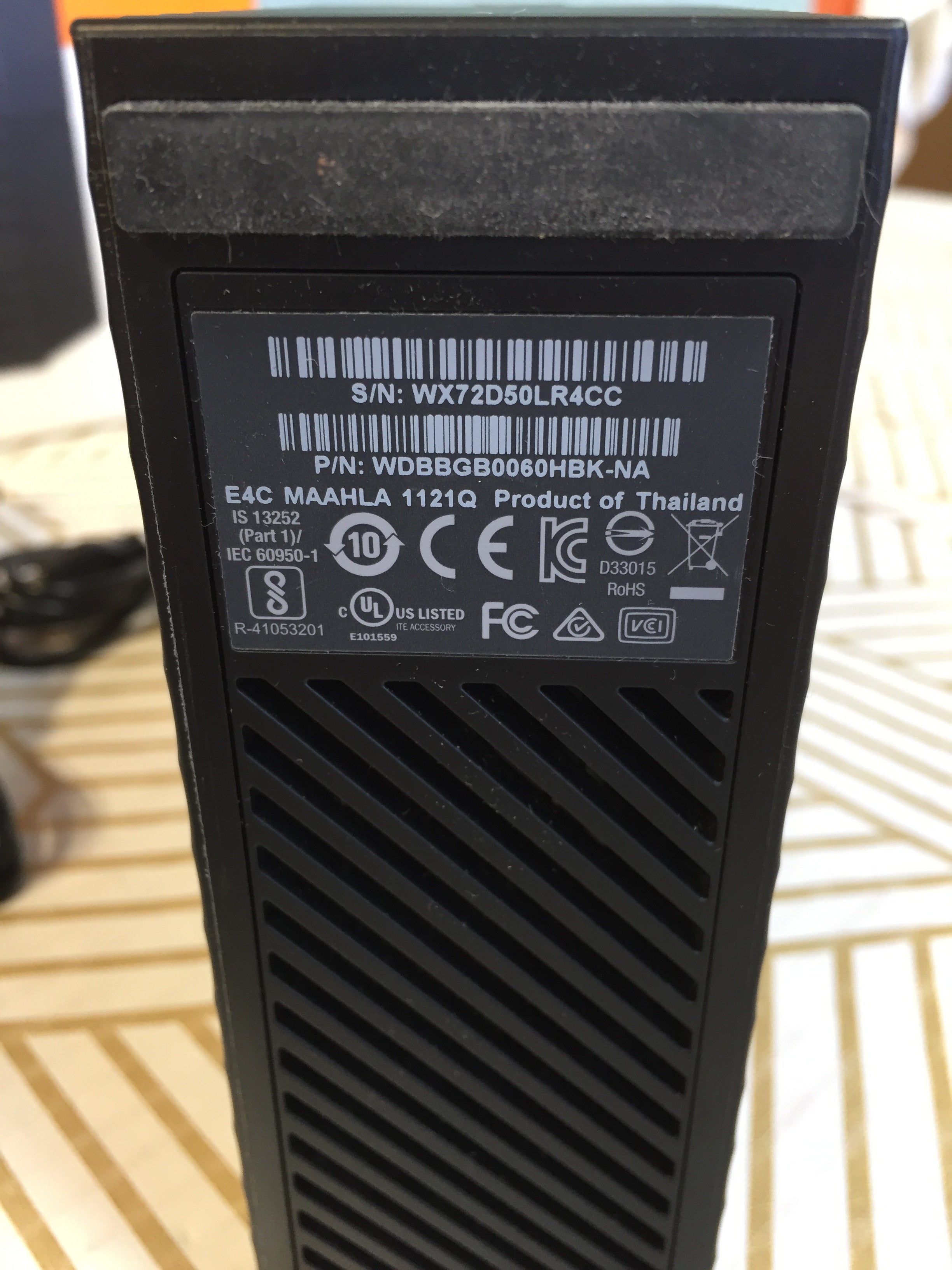 WD 6TB My Book Desktop External Hard Drive, USB 3.0 - WDBBGB0060HBK-NESN (7921474535662)
