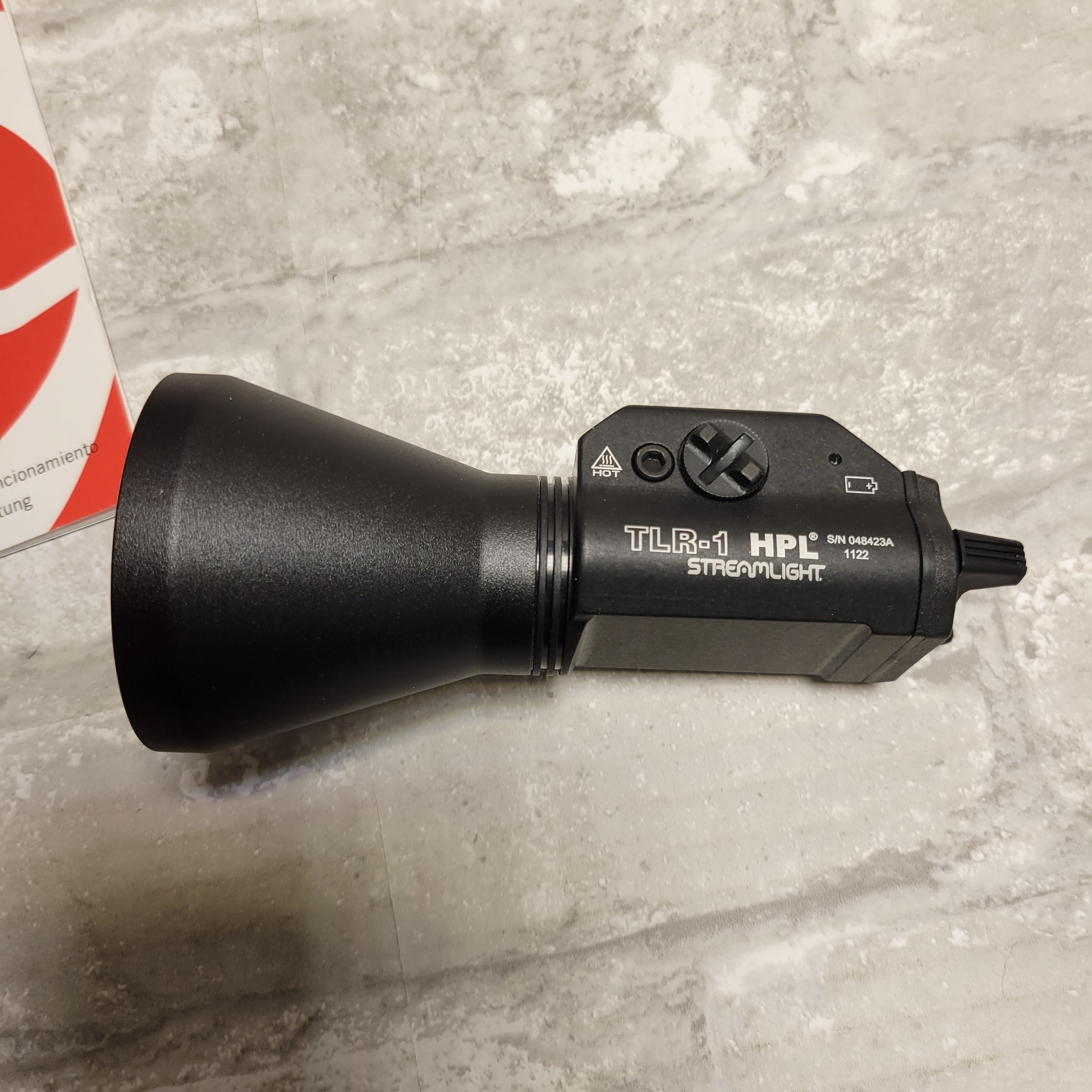 Streamlight 69215 TLR-1 HPL 1000-Lumen Tactical Light With Standard Switch (8039046938862)