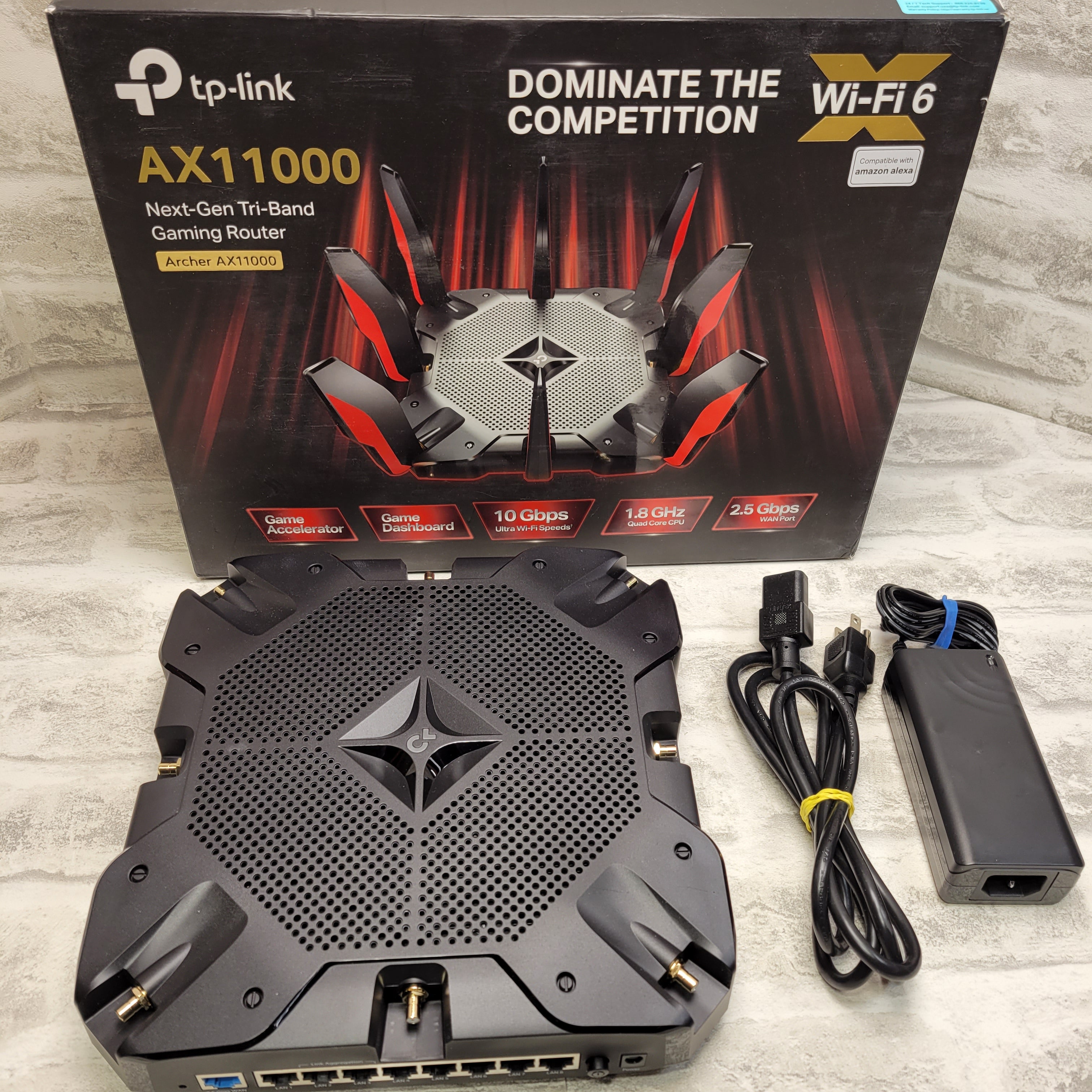 TP-Link Archer AX11000 Tri-Band Wi-Fi 6 Router (7544106057966)