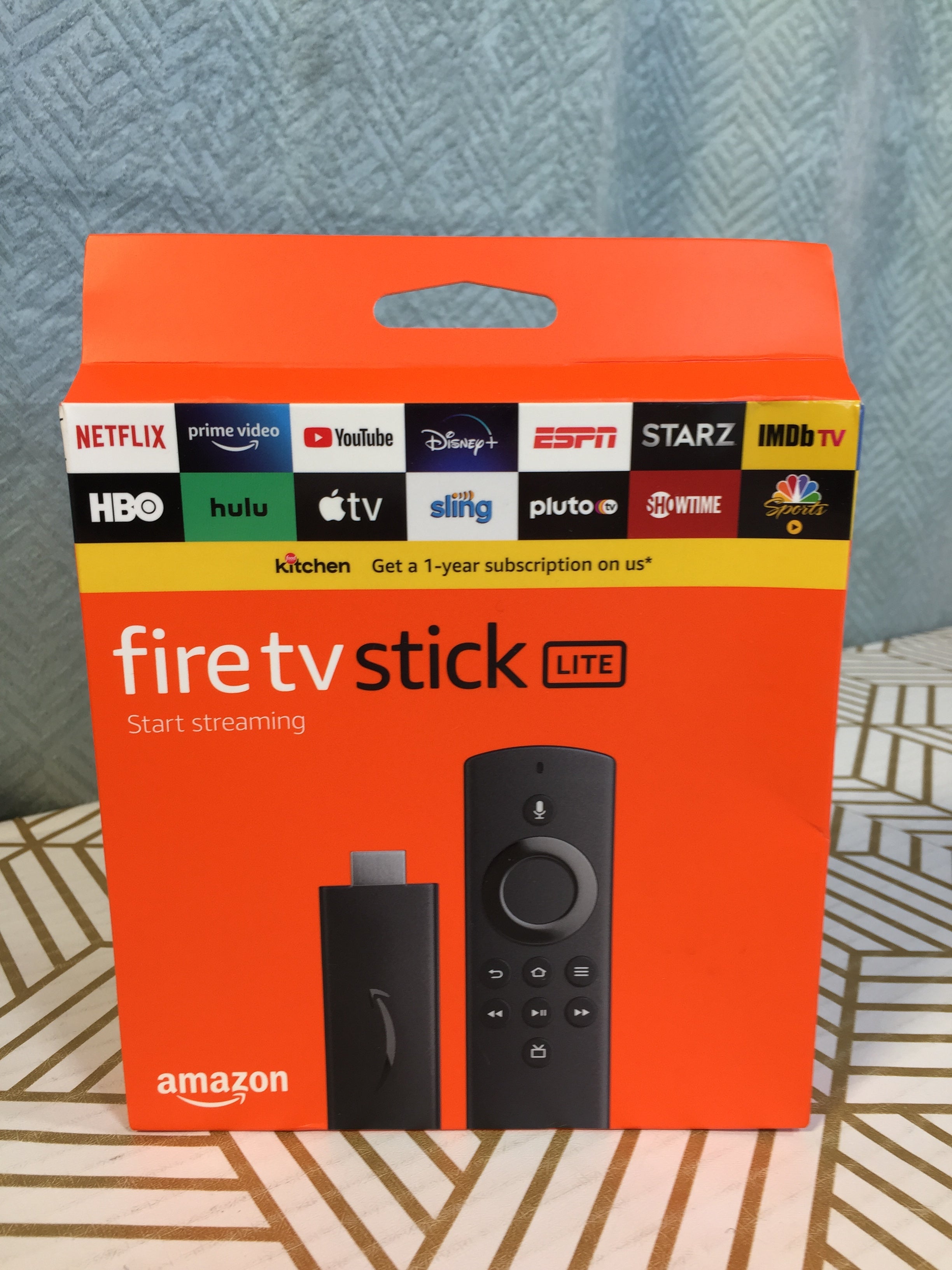 Fire TV Stick LITE with Voice Remote, HD Streaming Device **SEALED** (7763793936622)