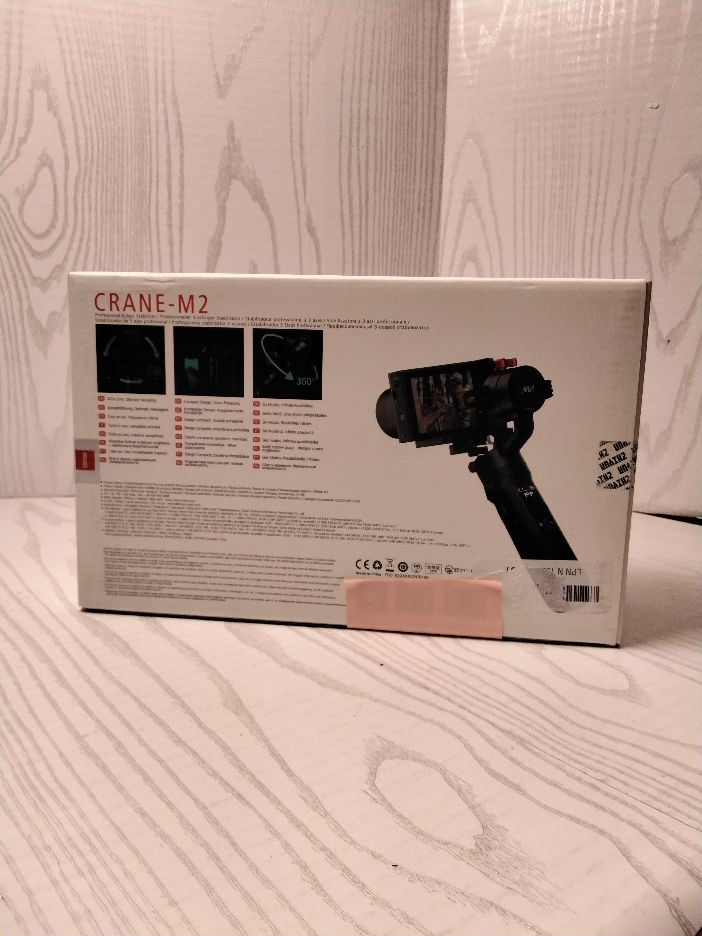 Zhiyun Crane-M2 3-Axis Gimbal for Compact Cameras, Smartphones and GoPro (7755747721454)