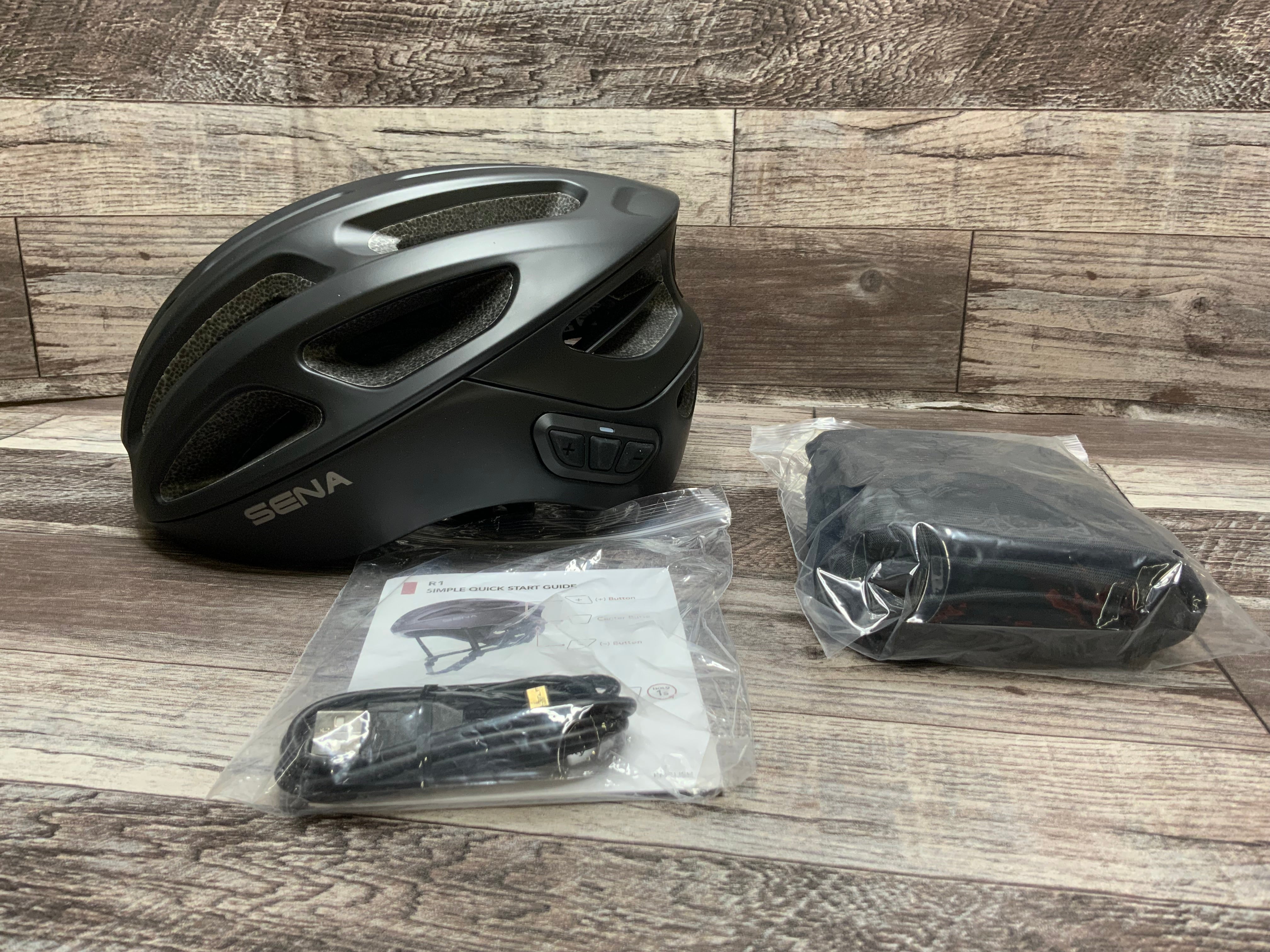 Sena R1 / R1 EVO Smart Communications Cycling Helmet **Adult Medium** (8072425341166)