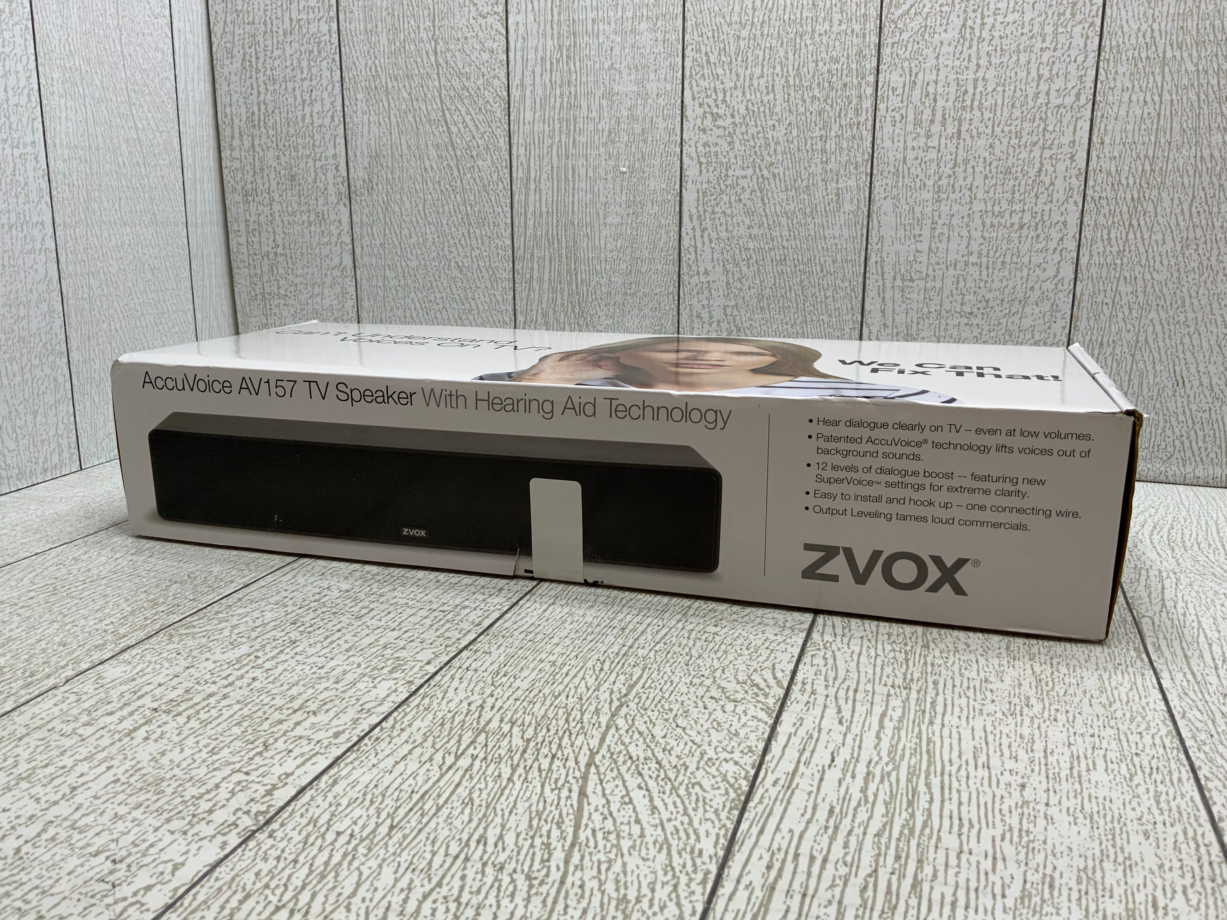 ZVOX Dialogue Clarifying Sound Bar with Patented Hearing Technology (8025499468014)
