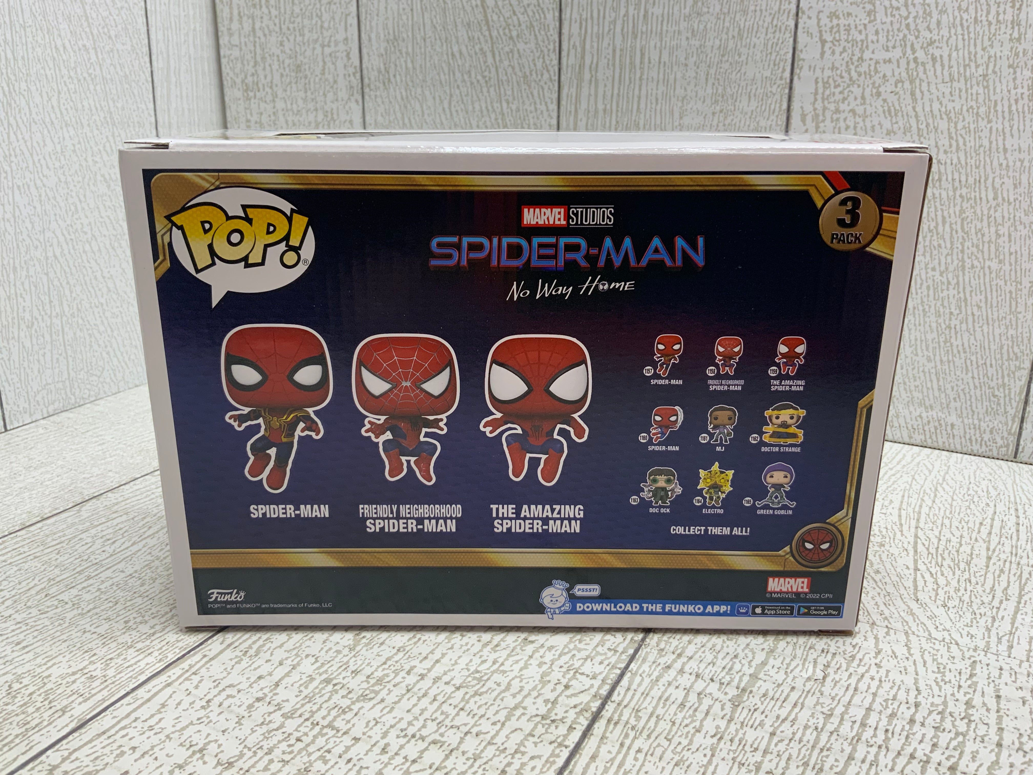Funko Pop! Marvel: Spider-Man: No Way Home - 3 Pack (8037924307182)