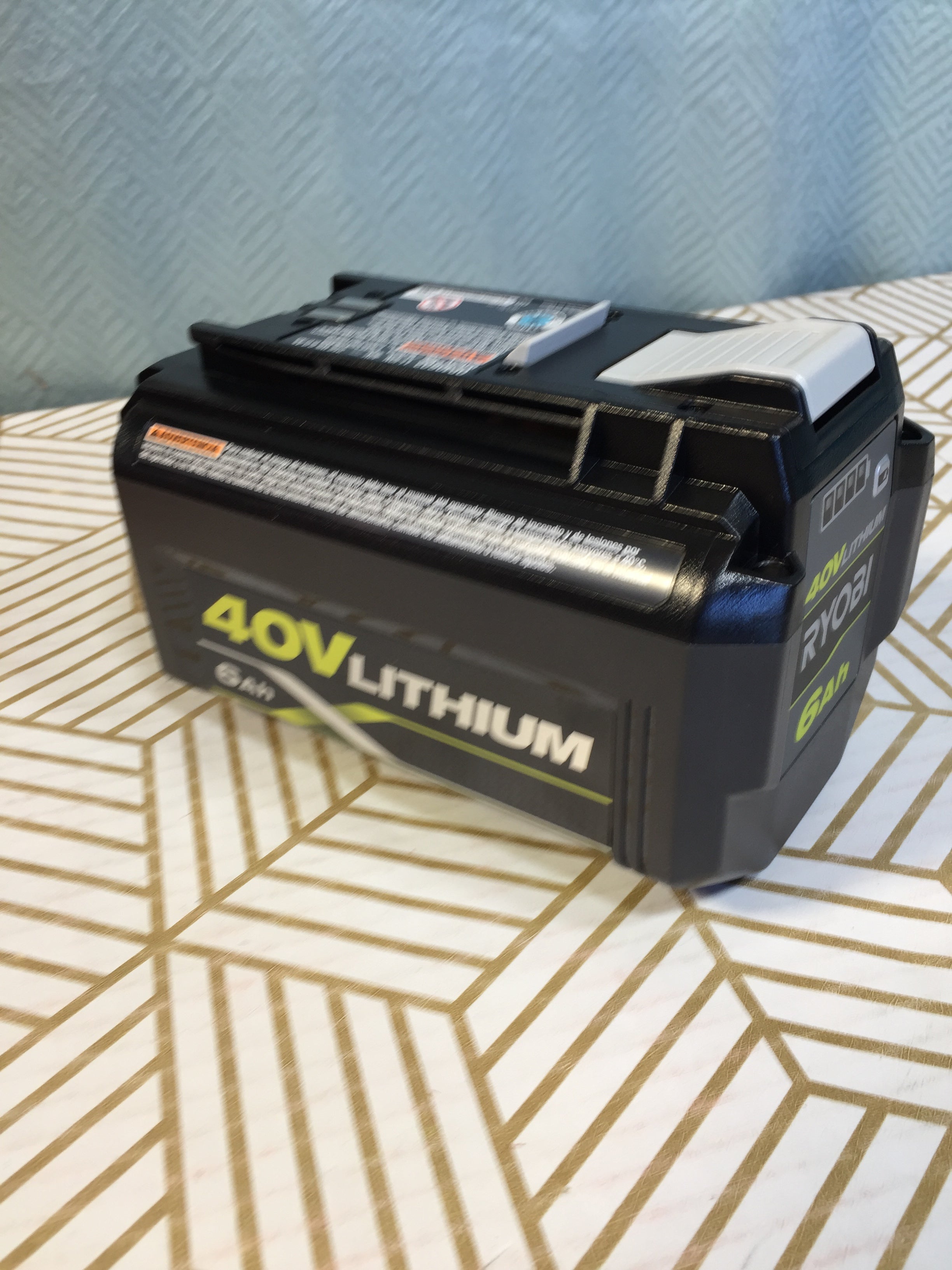 *PARTS ONLY* 40V Volt Lithium-ion 6.0 Ah High Capacity Battery OP40602 *ERROR* (7911598260462)