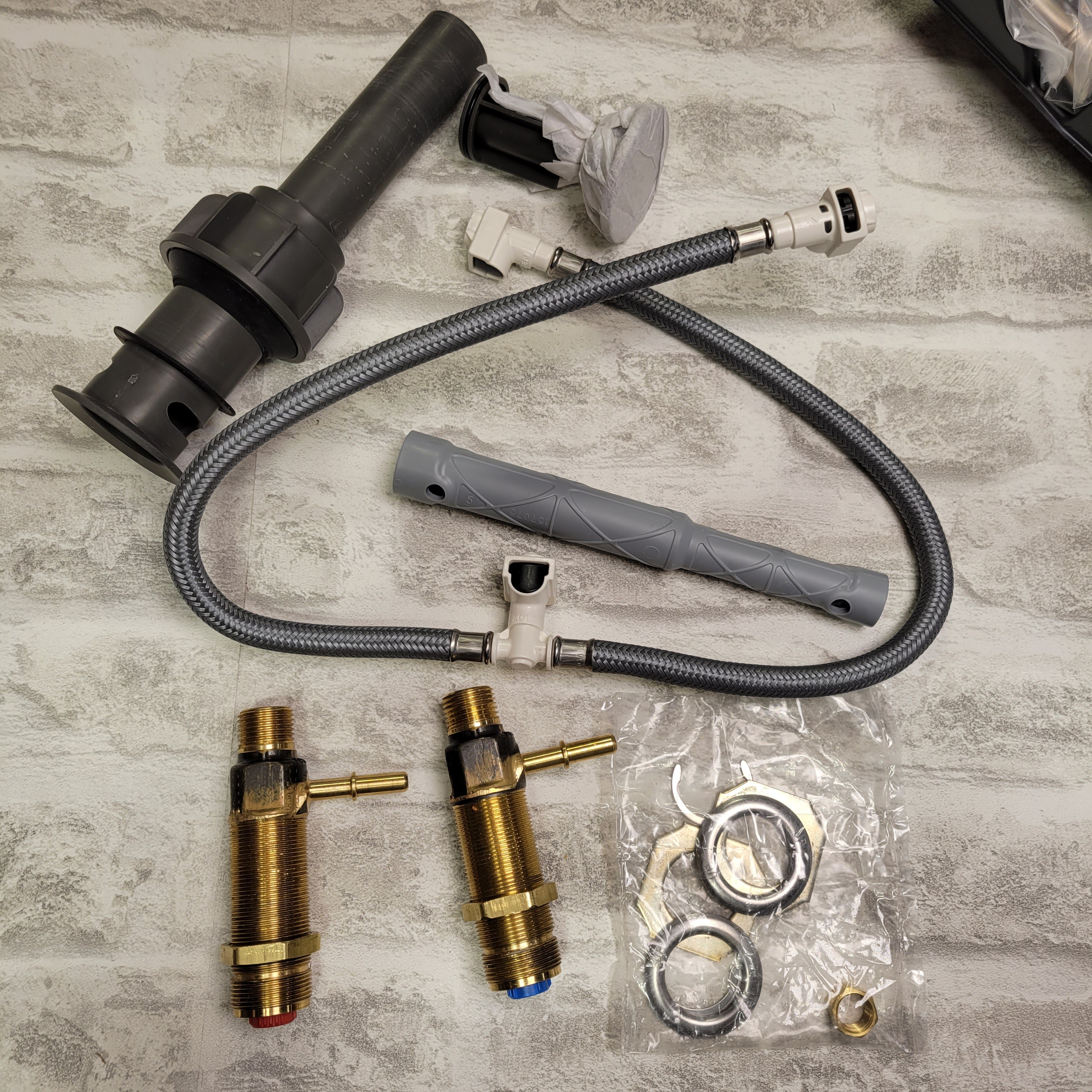 Moen Banbury 8" High-Arc Bathroom Faucet, Spot Resist Brushed Nickel (7639576707310)