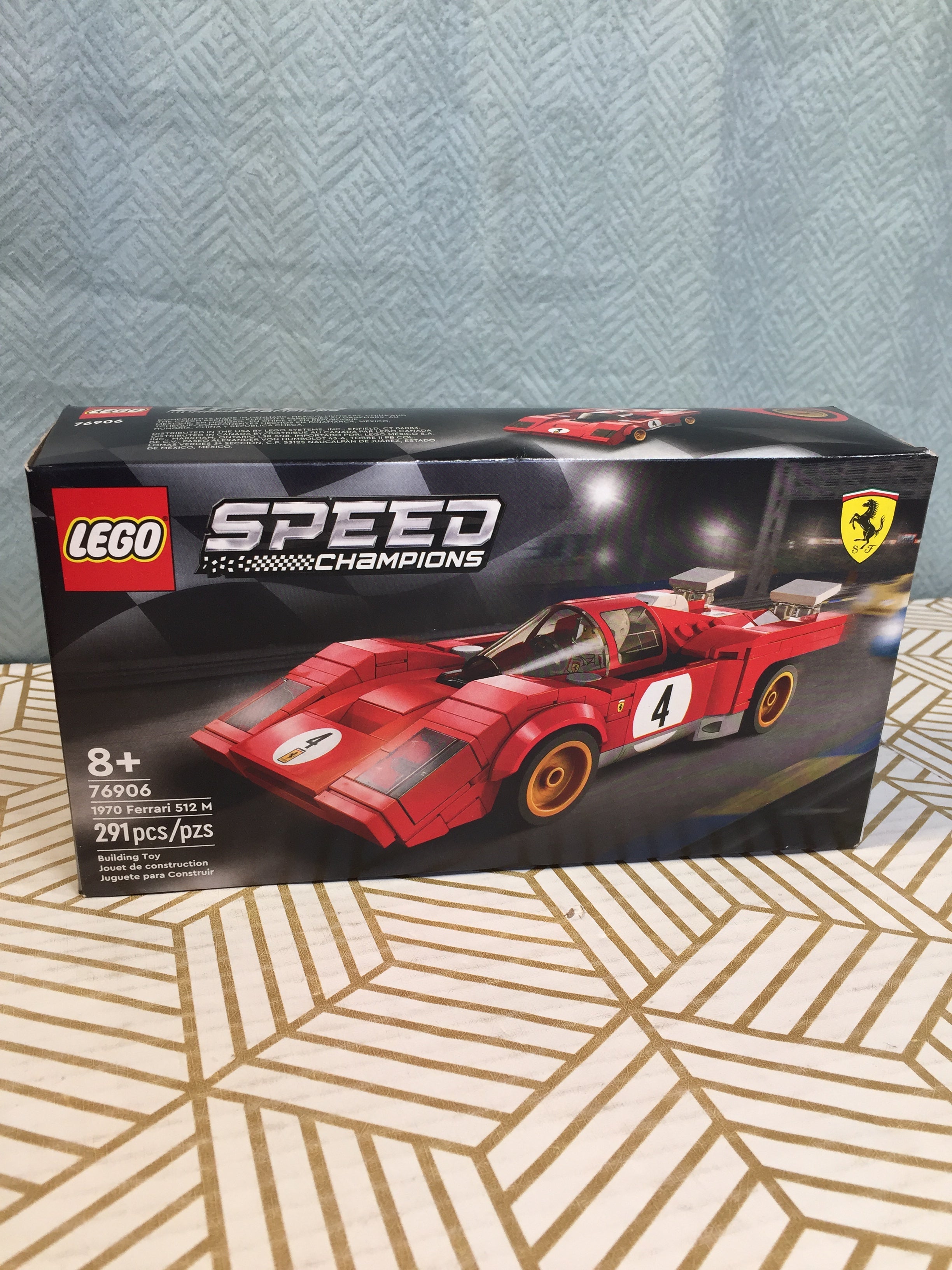 LEGO Speed Champions 1970 Ferrari 512 M 76906 With Driver Minifigure *SEALED* (7931494564078)