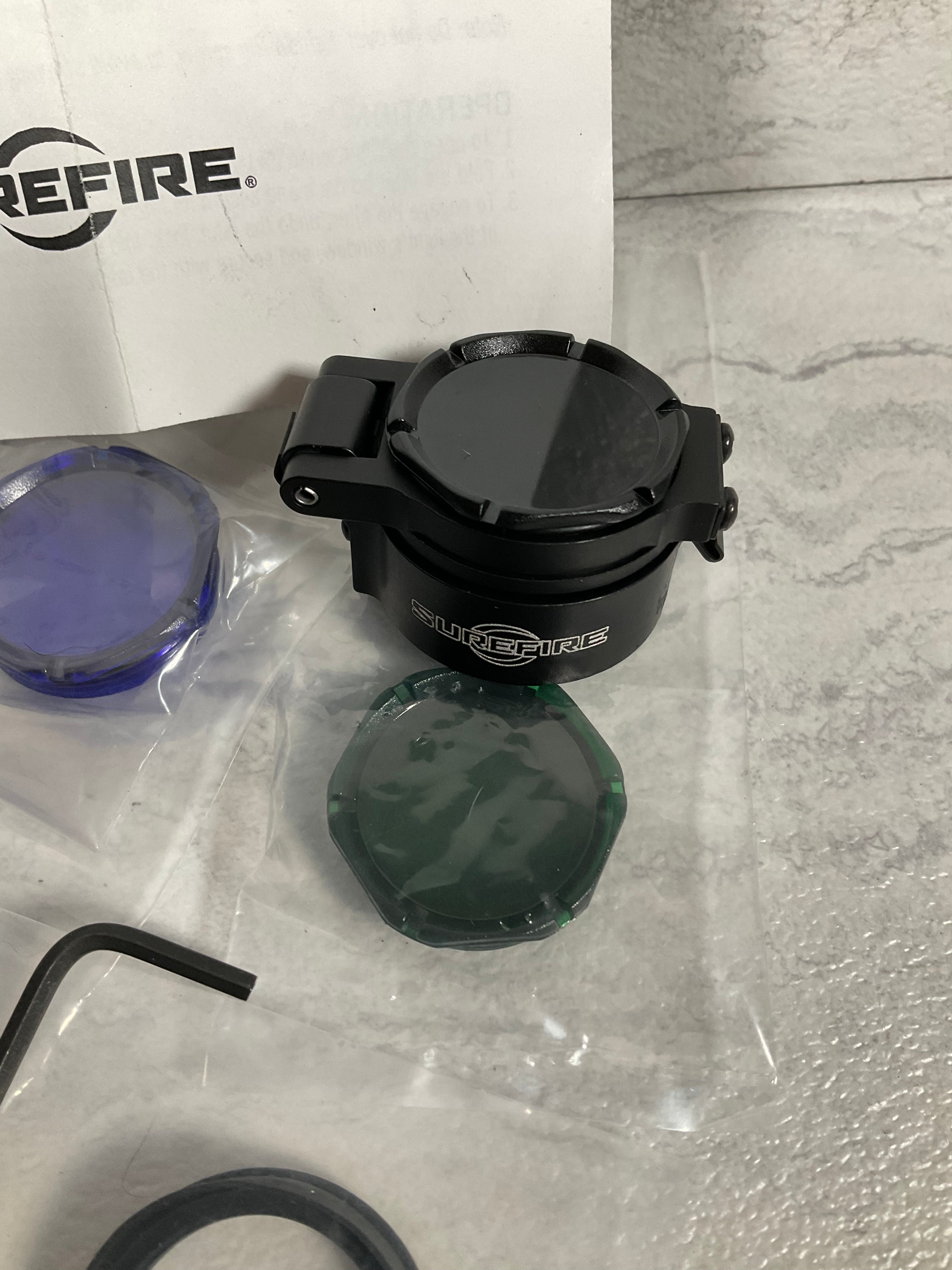 SUREFIRE FM70 フィルター SureFire FM70 Filter Assembly 1.125in. or 1in. Bezels - Red