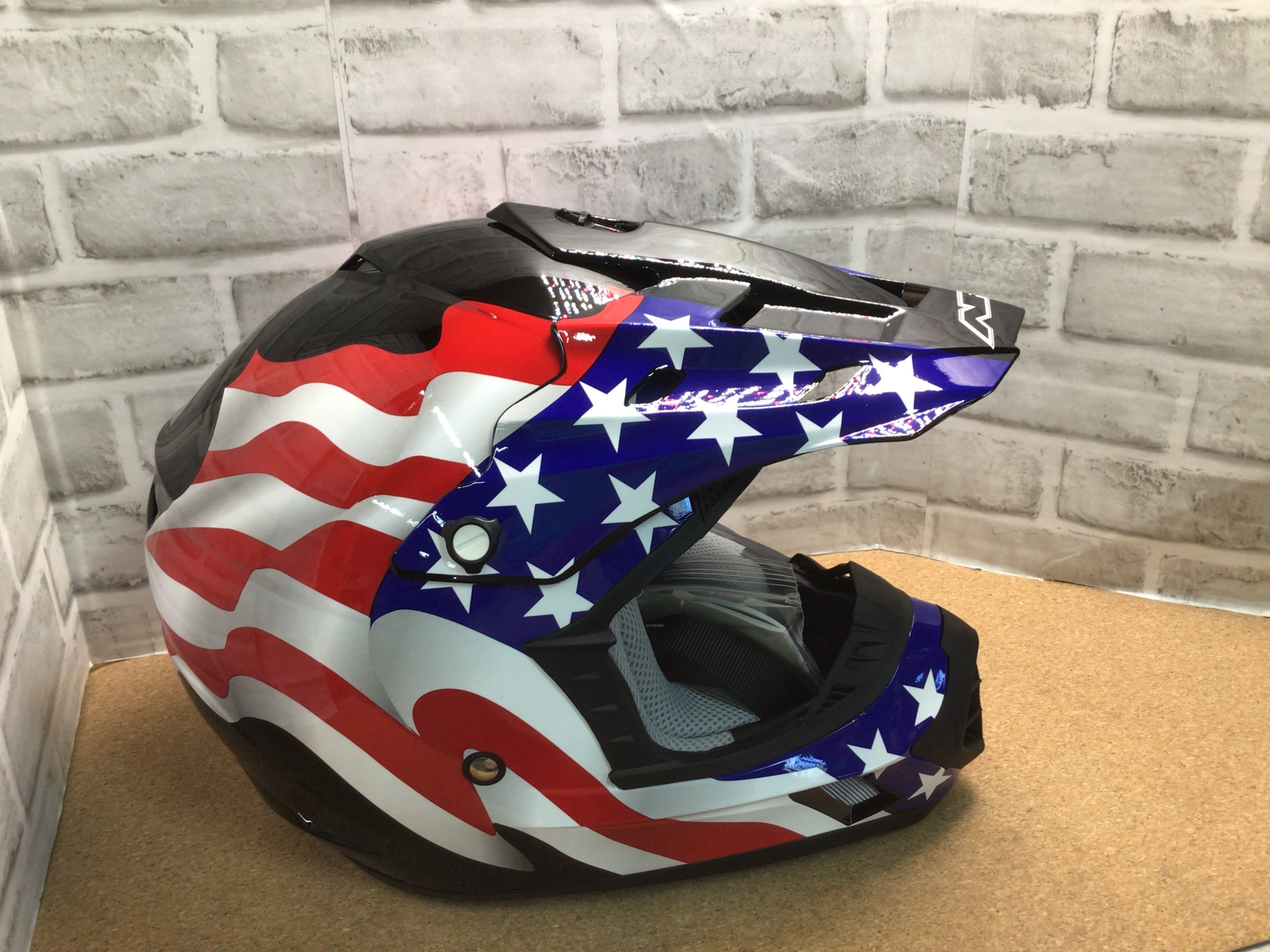 AFX FX-17 Helmet - Freedom - Black - Size Large (7953788731630)