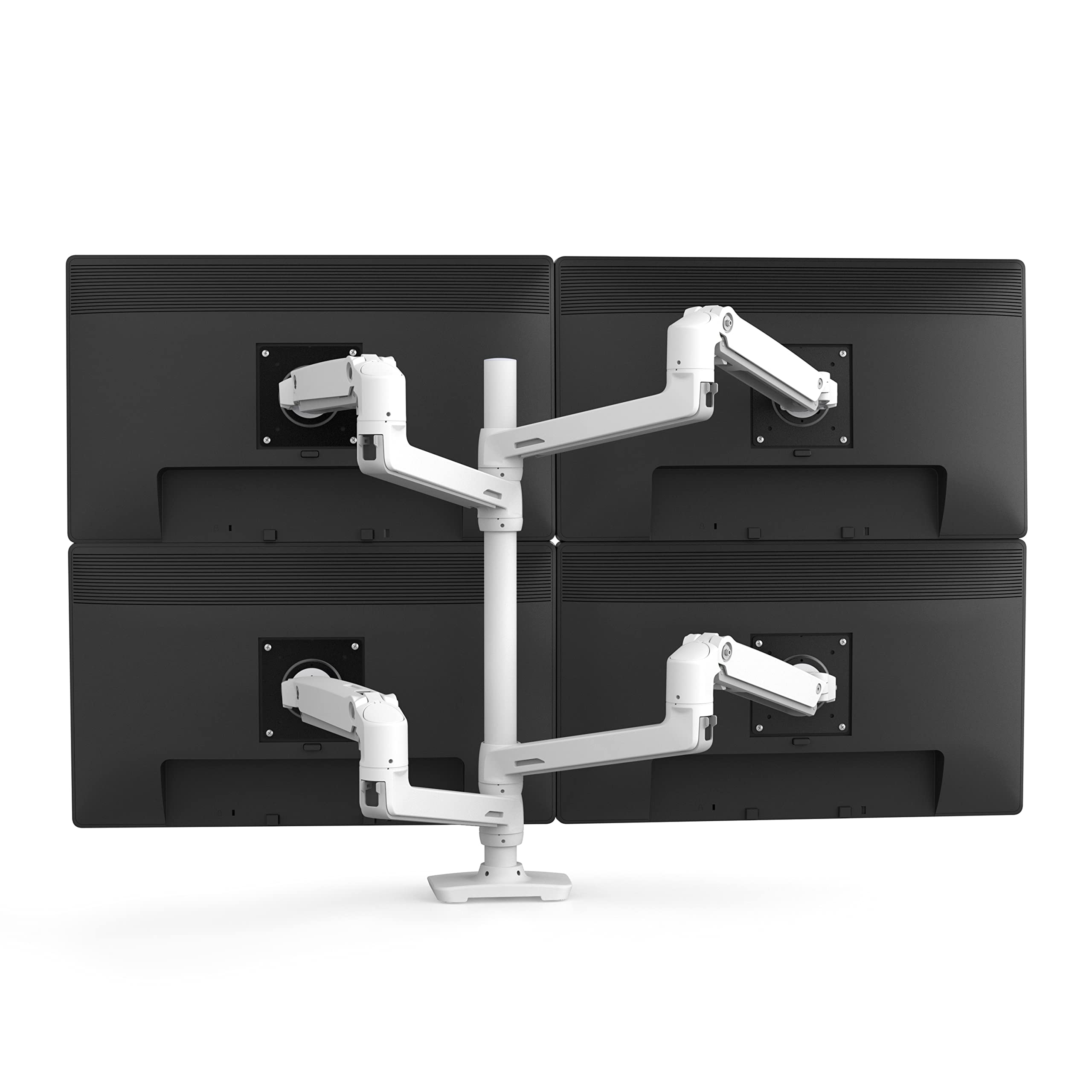 Ergotron – LX Vertical Stacking Dual Monitor Arm, VESA Desk Mount – 2 Monitors (8056080204014)