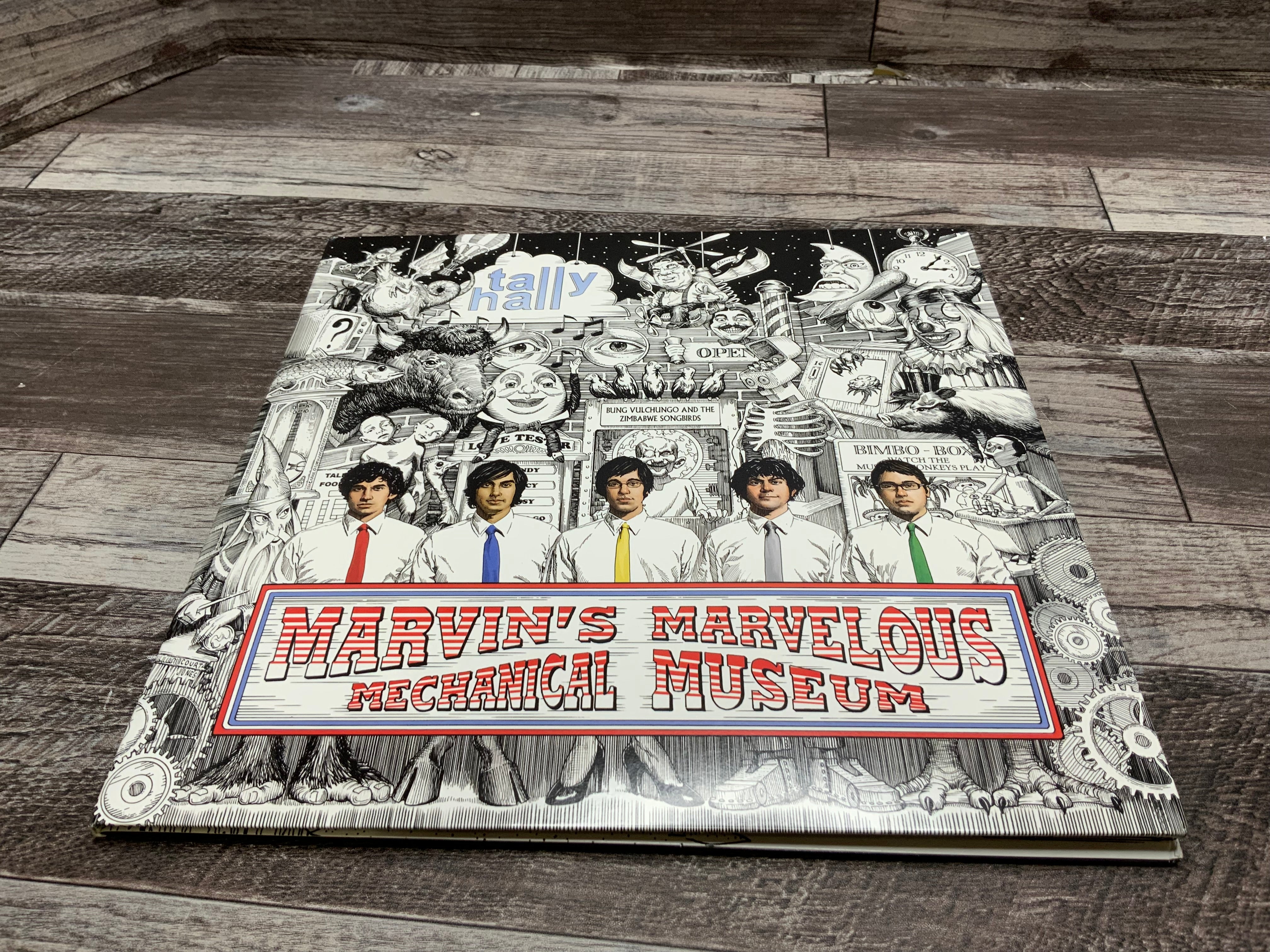 Tally Hall - Marvin's Marvelous Mechanical Museum Banana Man LP W/ One Poster (8091403354350)