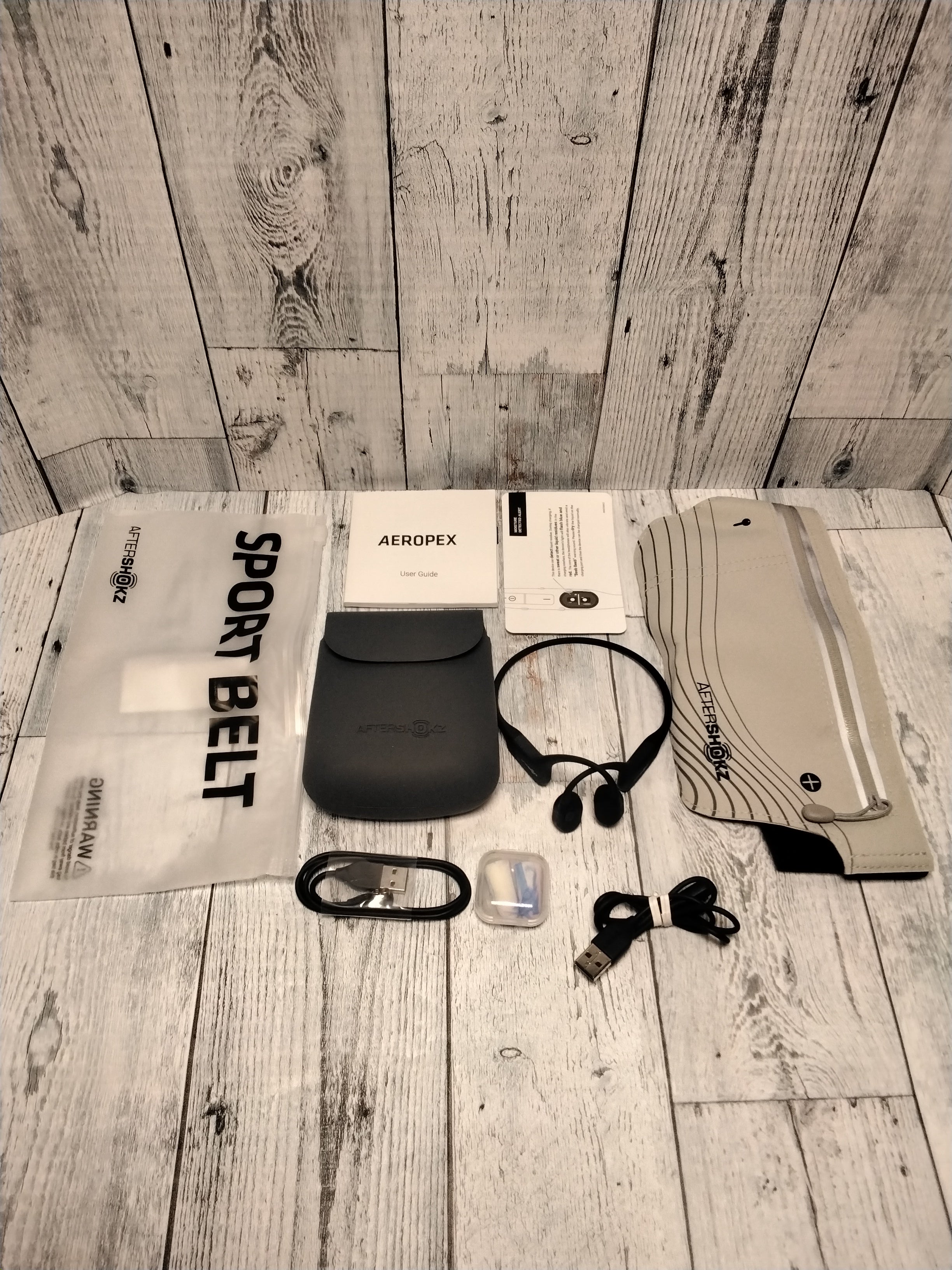 AfterShokz Aeropex  Open-Ear Bluetooth Bone Conduction Sport Headphones *TESTED* (7848232255726)