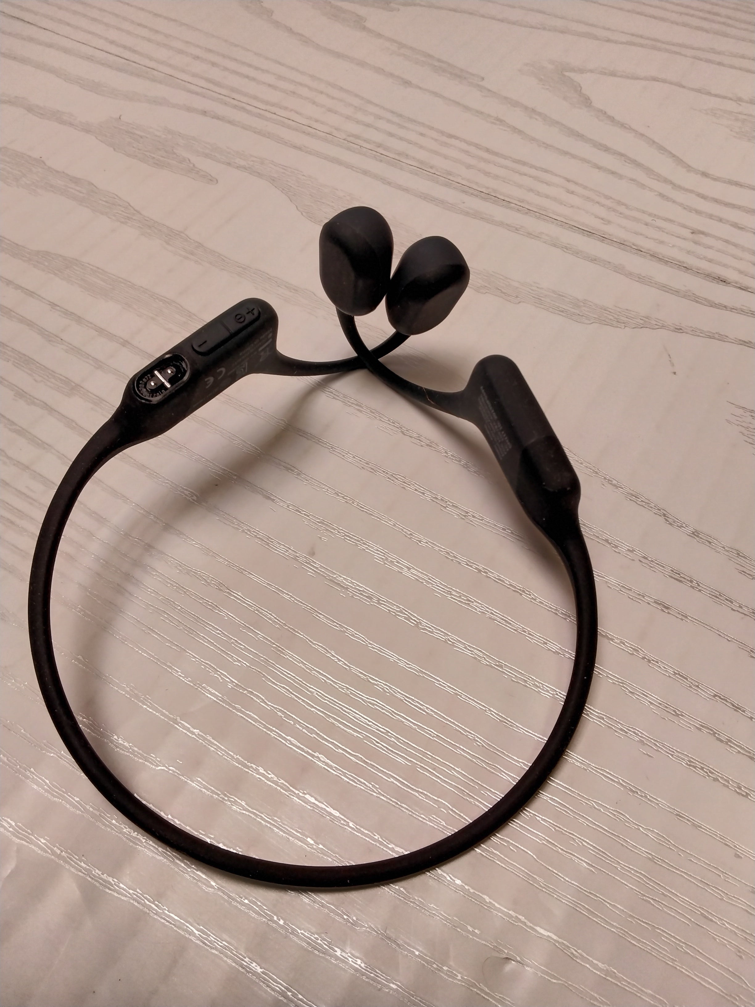 AfterShokz Aeropex - Open-Ear Bluetooth Bone Conduction Headphones, Cosmic Black (7763700908270)