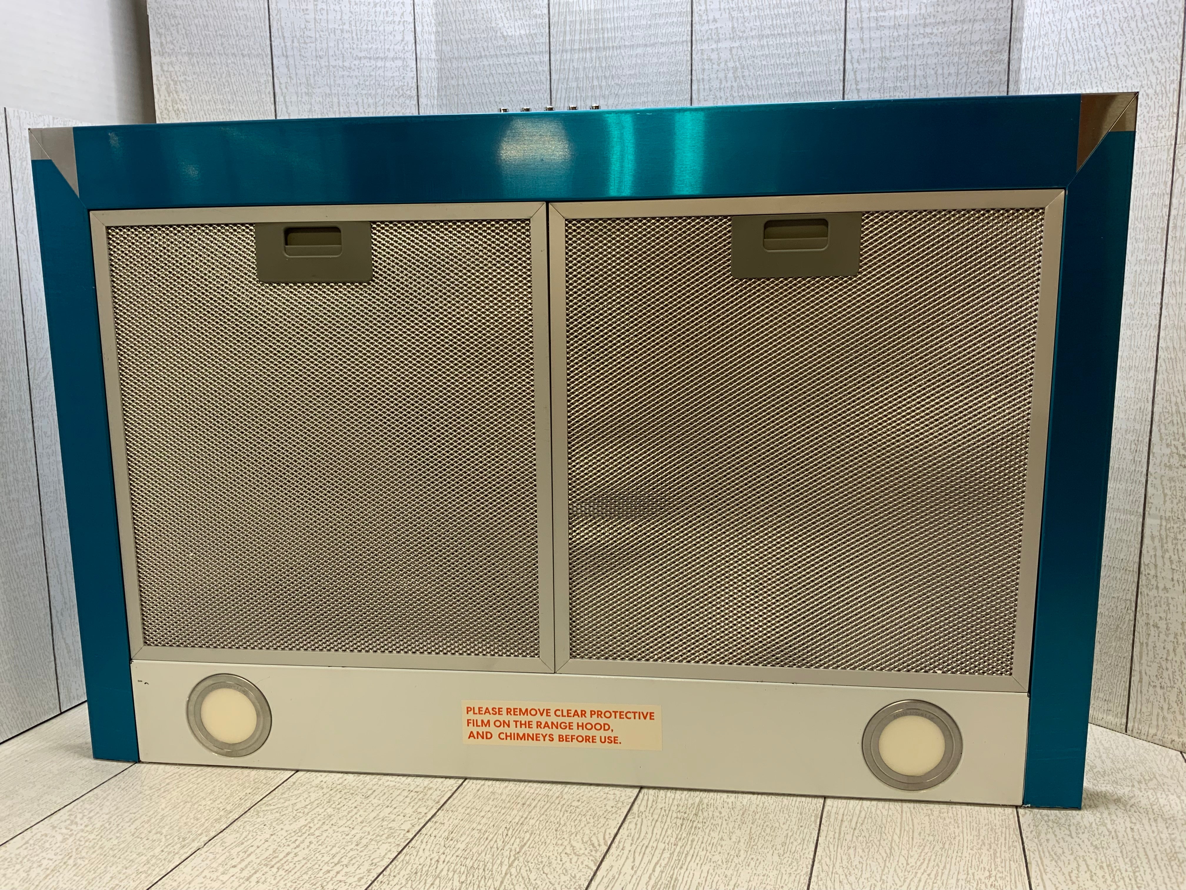 AKDY 30" Wall Mount Range Hood in Stainless Steel with LEDs (7951561687278)