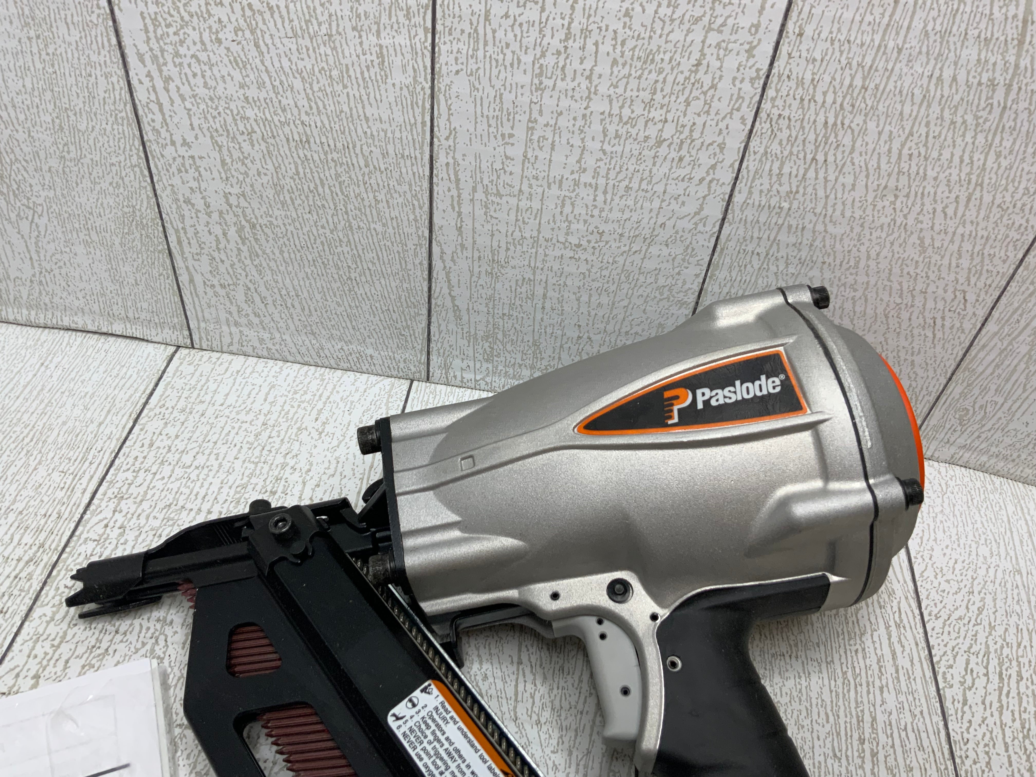 Paslode Framing Nailer, PowerMaster Plus (F350S) Air Compressor Power