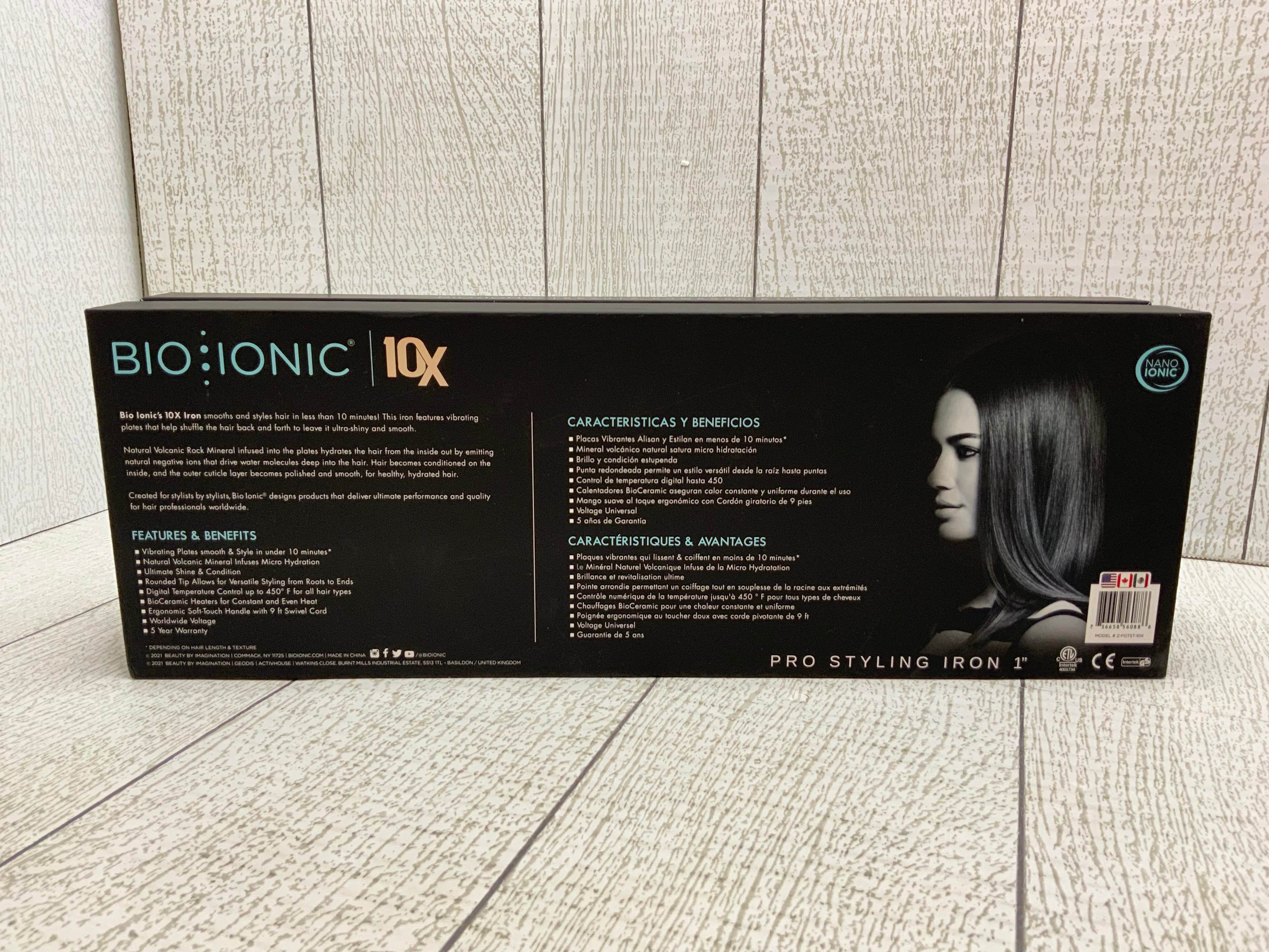BIO IONIC 10X Pro Styling Iron 1 inch Bio ionic 10x pro styling iron 1 inch