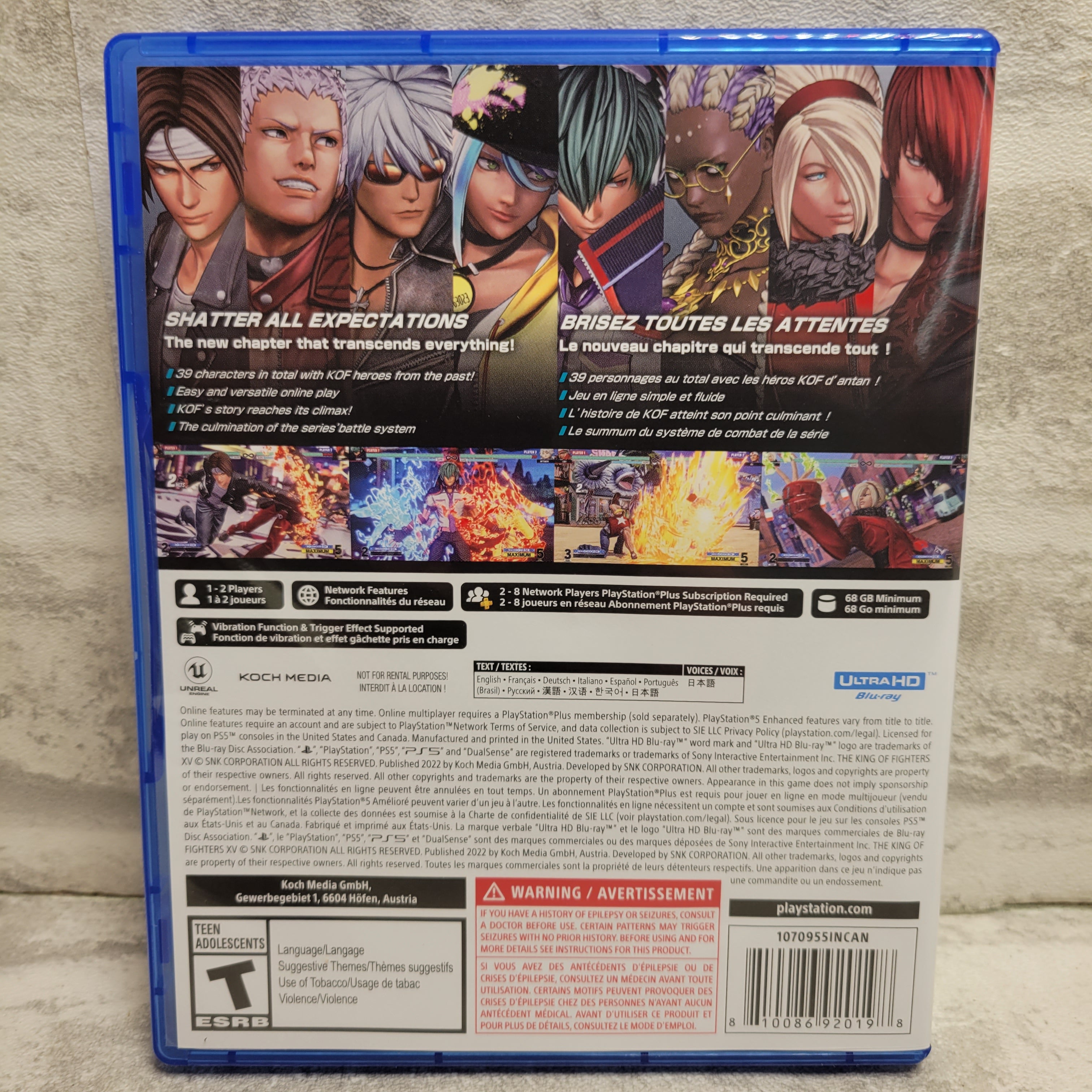 The King of Fighters XV - PlayStation 5 (7687981629678)