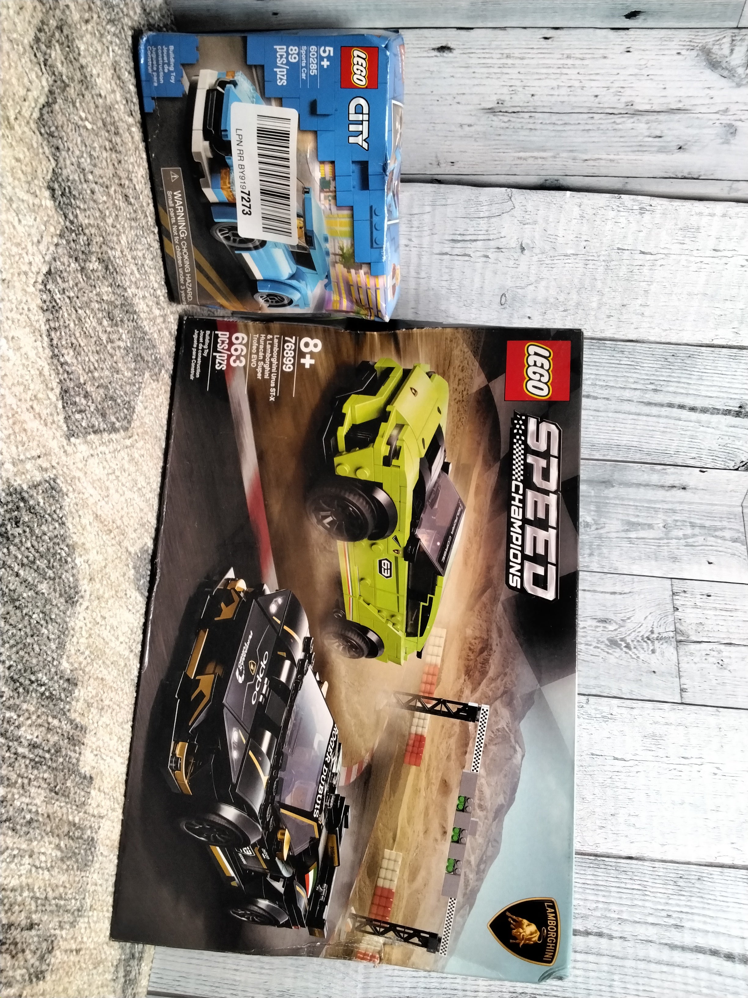 LEGO Speed Champions 76899 & LEGO City Sports Car 60285 *SEALED (7936086999278)