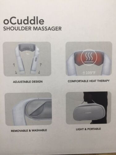 AS-IS SEE NOTES Naipo Back Massager with Adjustable Heat and Straps (6922773233847)