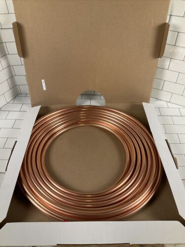 1/2 inch x 50 ft. Soft Copper Tubing - Refrigeration Tubing (6922790764727)