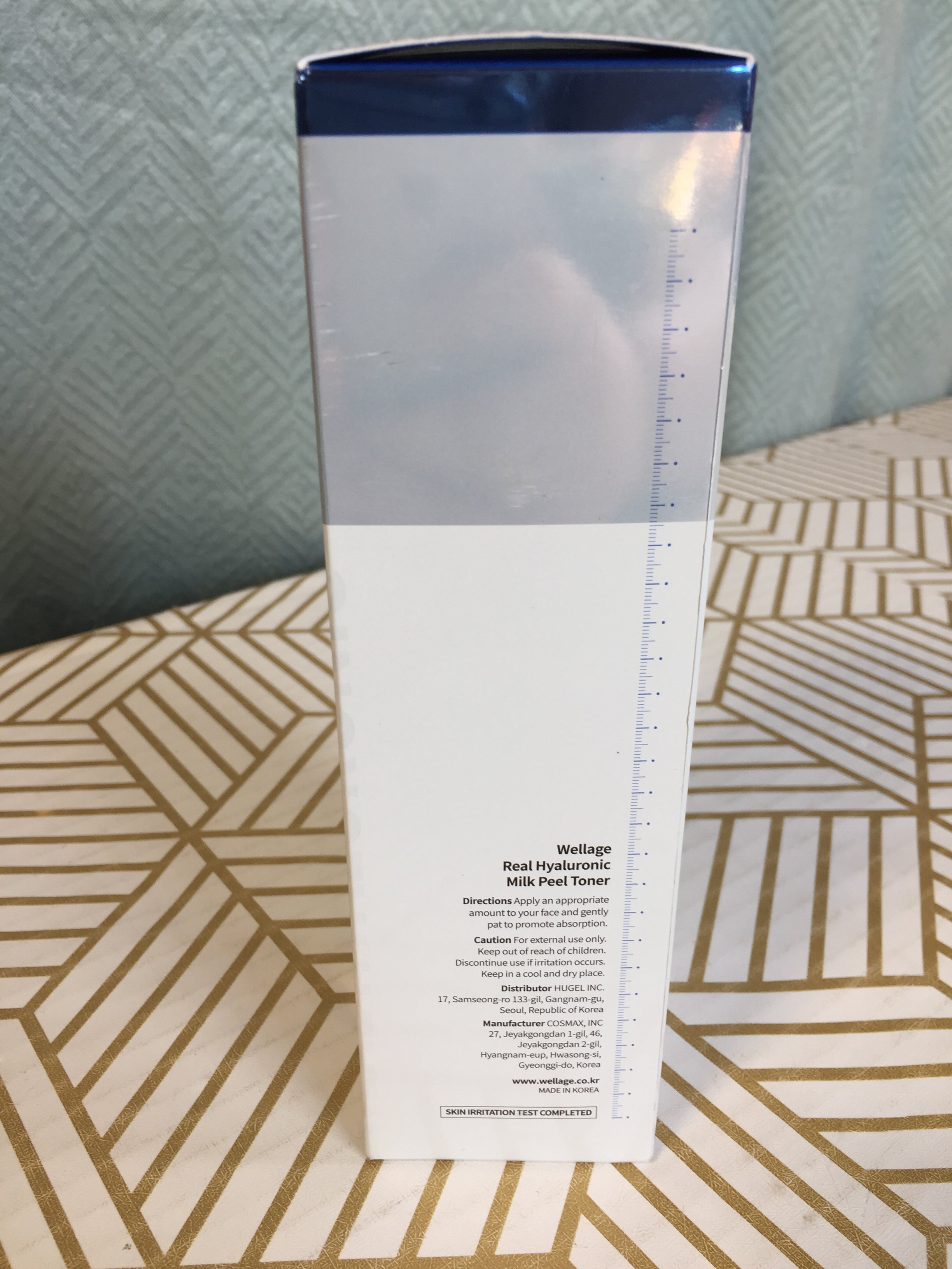 WELLAGE Real Hyaluronic Milk Peel Toner 300ml (10.1 Fl.Oz) Facial Moisturizer (7760488333550)