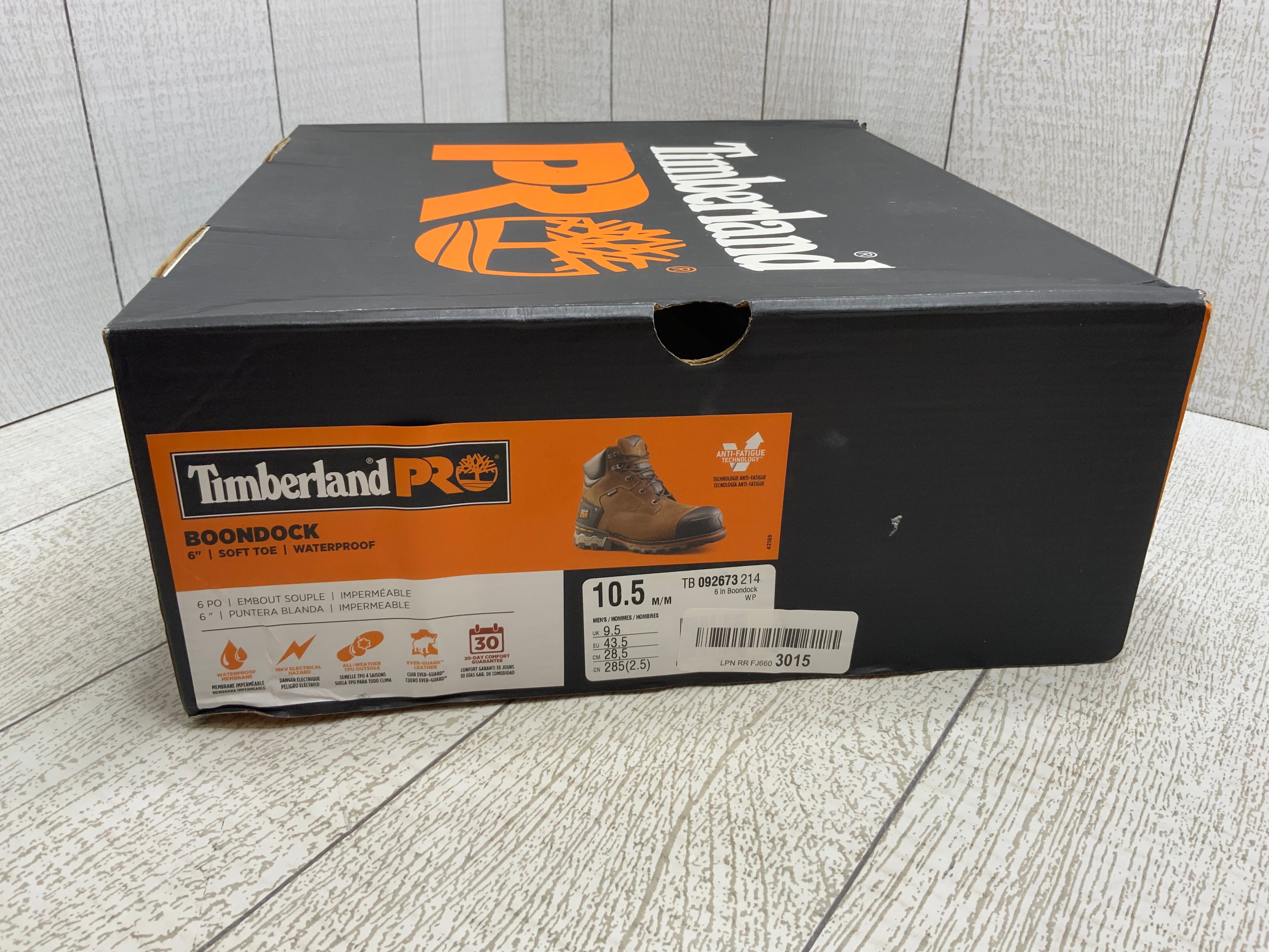 Timberland Men's Boondock 6 Inch Composite Safety Toe Waterproof (10.5) (8048090808558)