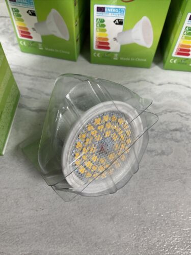 4x GU10 5W LED Light Bulbs, Non Dimmable, Warm White Bulb A++ (6922777755831)