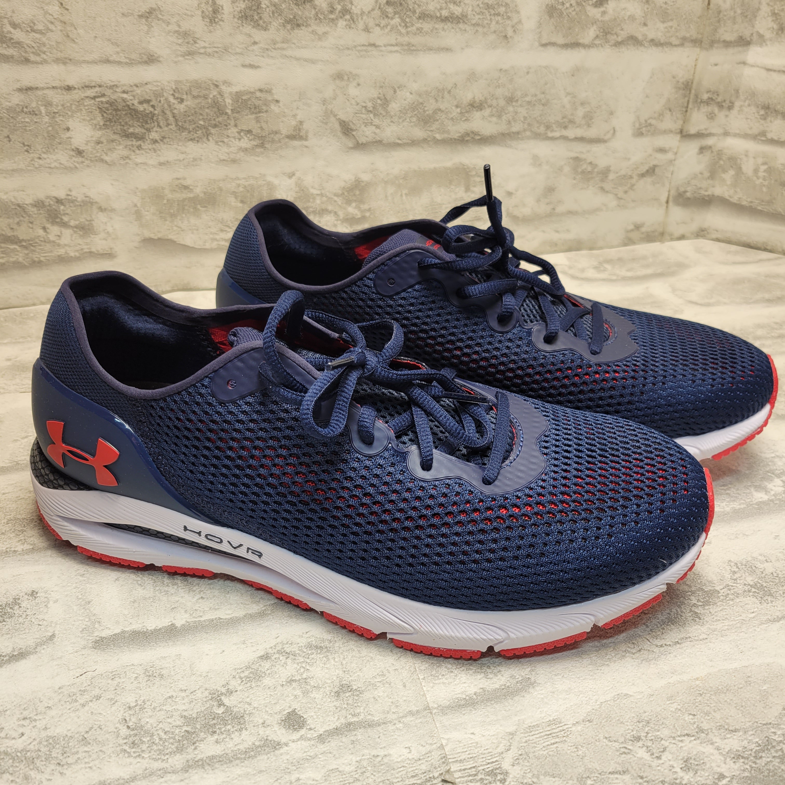 Under Armour HOVR Sonic 4 Mens, Red/White/Blue 11.5 (7876403986670)