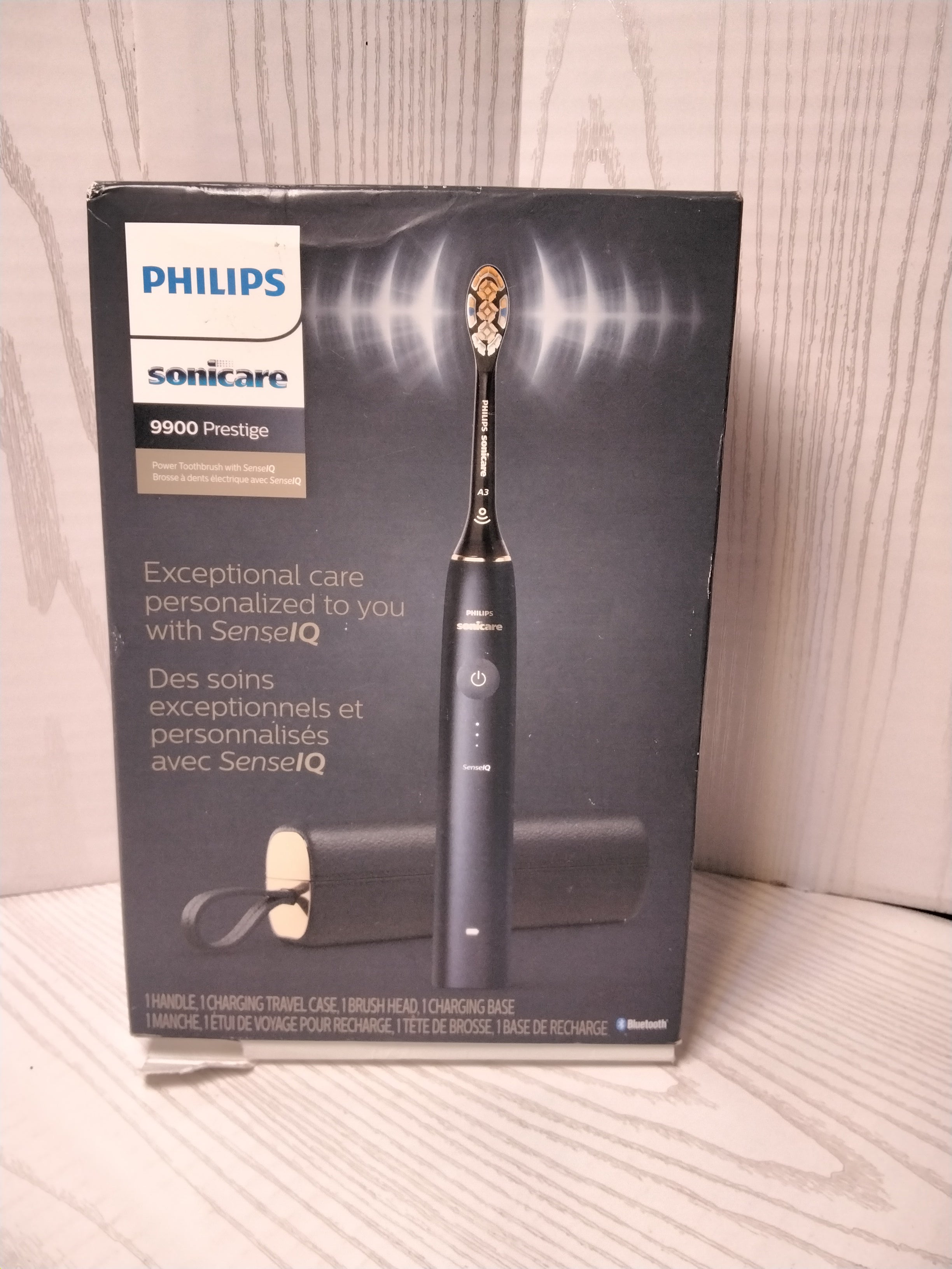 *FOR PARTS, WORKS*Philips Sonicare 9900 Prestige Electric Toothbrush, HX9990/12 (7787174461678)
