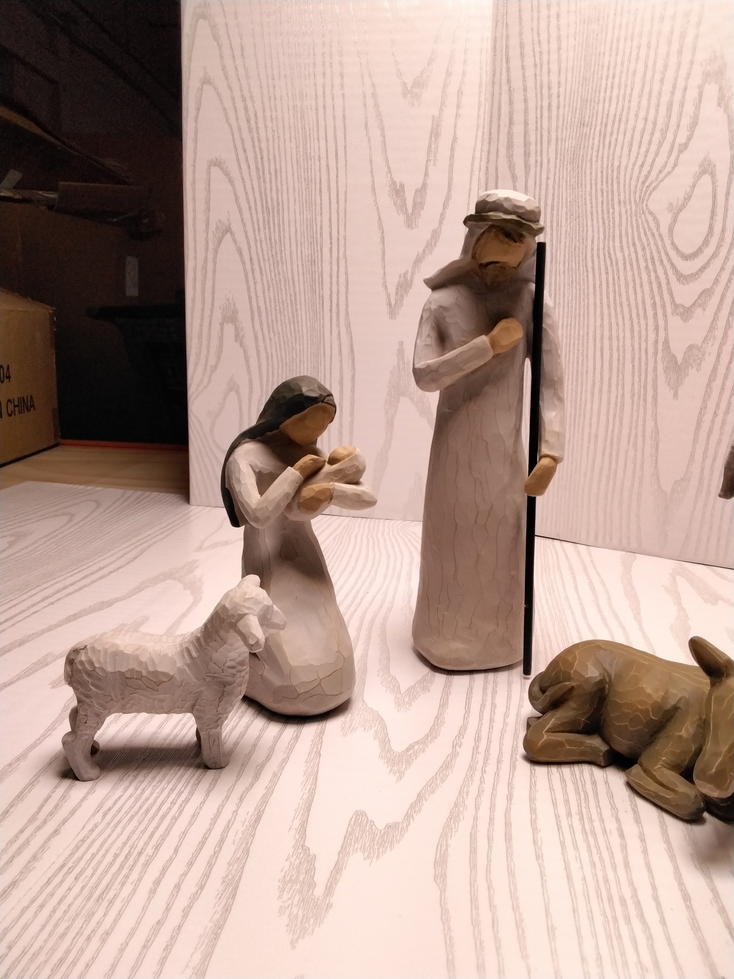 Willow Tree Nativity, Sculpted Hand-Painted Nativity Figures, 6-Piece Set (7700555366638)