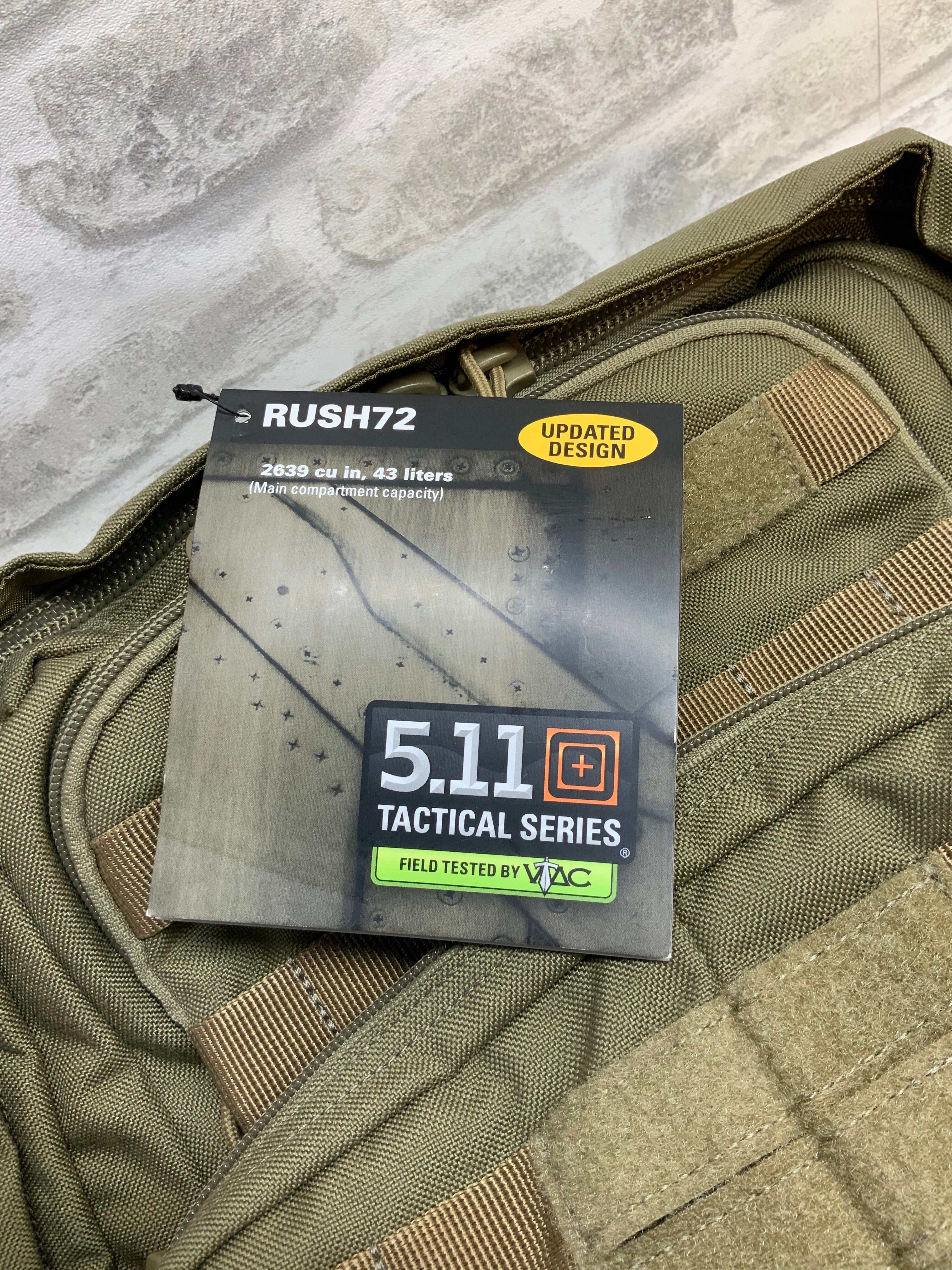 5.11 Tactical RUSH72 Military Backpack (7521953087726)