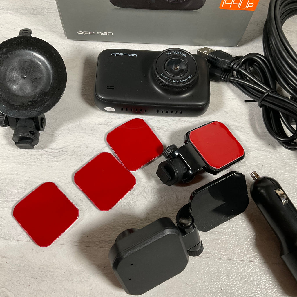 Apeman Dash Cam Front And Rear Camera APEMAN C860 Dual Dash Cam Full HD Front and Rear Camera – RDW LIQUIDATIONS