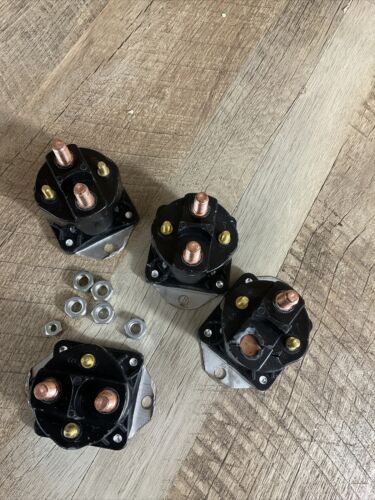 XD9000 Winch Parts 4-Pack Heavy Duty Winch Solenoid Relay - Replacement For Warn 72631, 28396 Models Winch Relay 4-pack - Foto 3