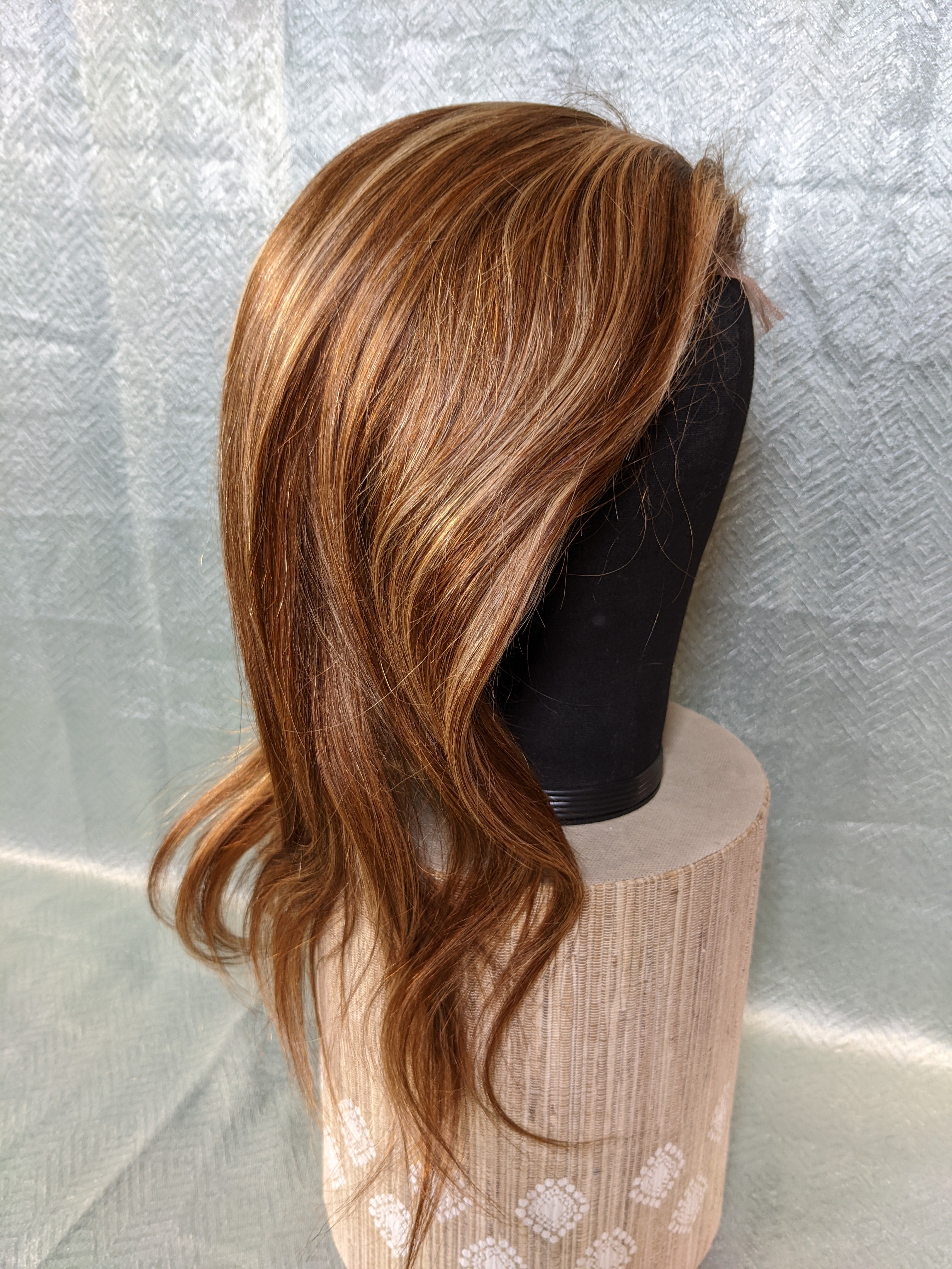 U-Nice 14 Inch Brown Carmel Wig Human Hair (7572830355694)